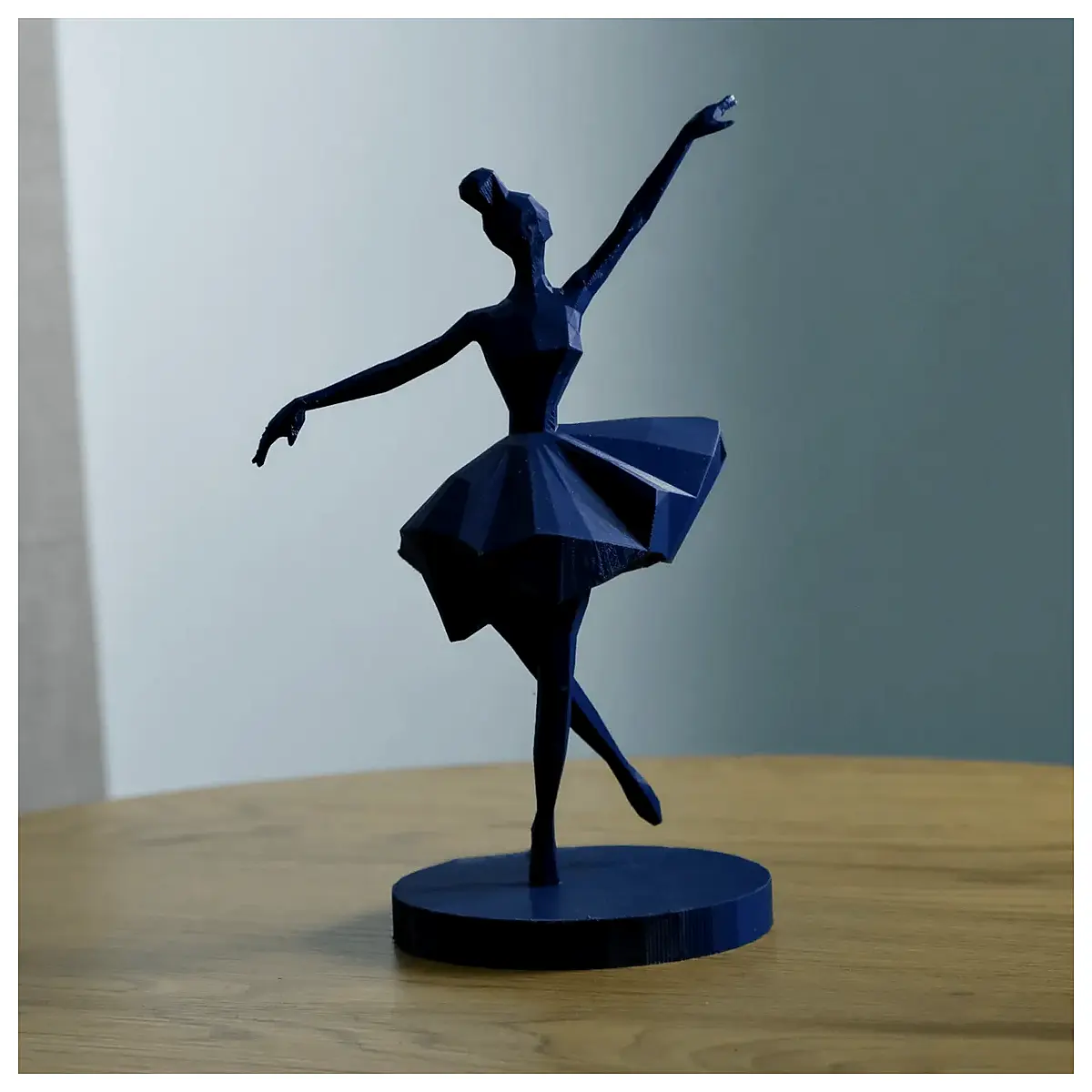 Geometric Ballet Sculpture Modern Art Deco Sculpture Art Decor Figure Sculpture Parts Art Ornament