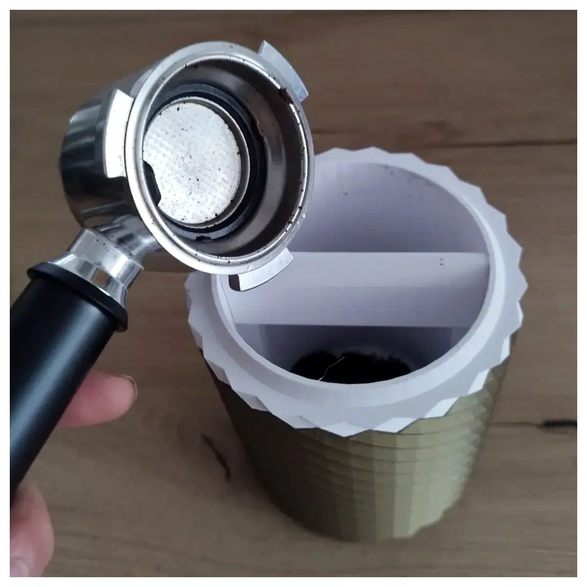 Espresso Coffee Ground Box Coffee Filter for Baristas Coffee Collection Container Coffee Grinder Accessories