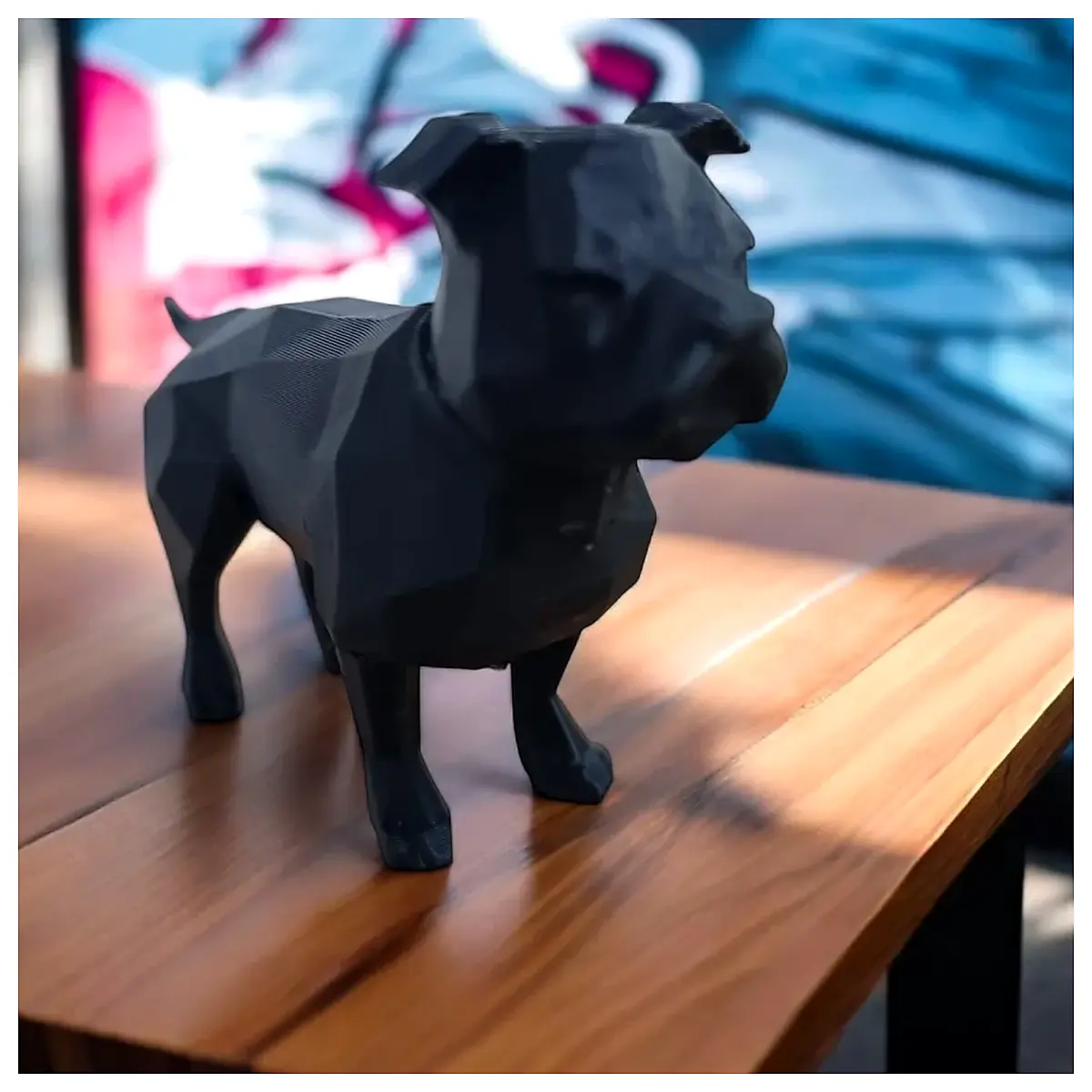 Low Poly Dog Model 3D Pet Toy Digital Human Virtual Character Game Assets 3D Printing