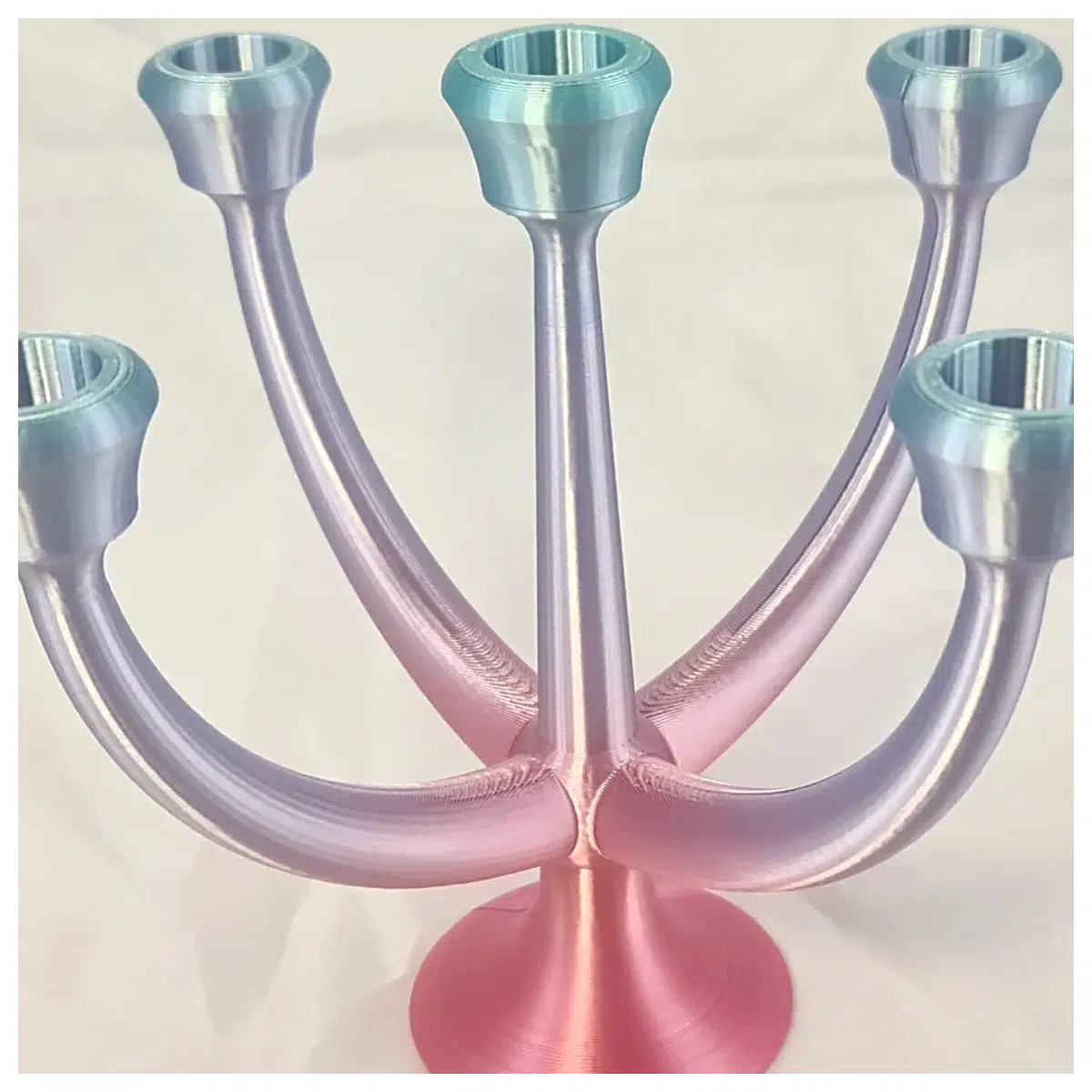 Five Branch Candelabra Candelabra Table Decor Hotel Restaurant Gift Display Candelabra Parts