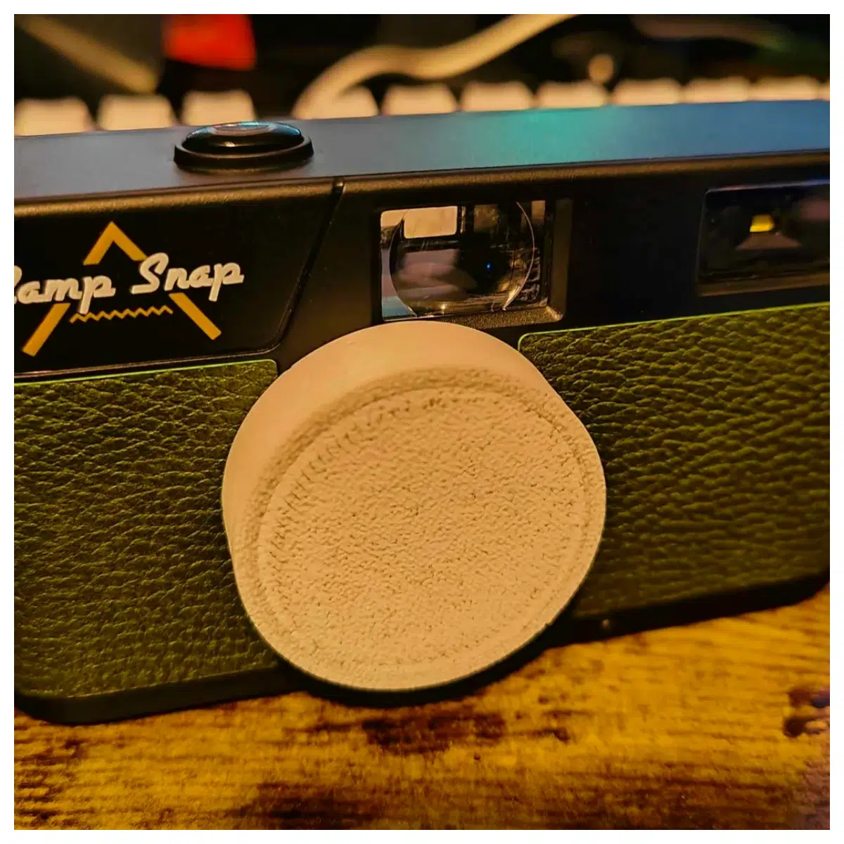 Camping Camera Lens Cap Shade Cover Protection Photography Accessory Outdoor Gear Quick Install