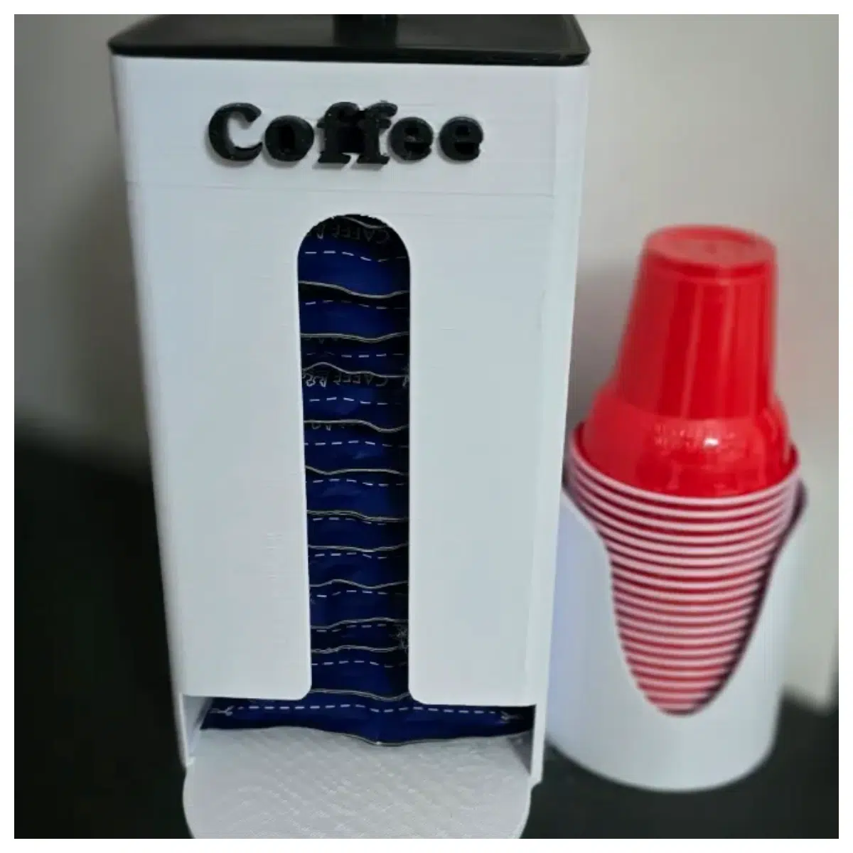 Coffee Capsule Organizer Coffee Bean Storage Rack Coffee Cup Holder Coffee Accessory Storage Home Kitchen Supplies