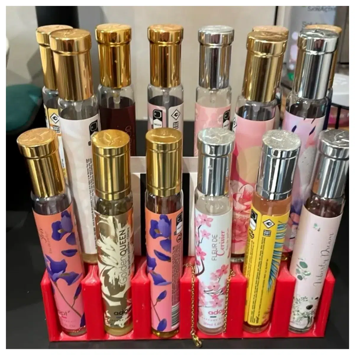 Perfume Stand Adopt Type Perfume Holder Holder Display Stand Fragrance Display Decoration Creative