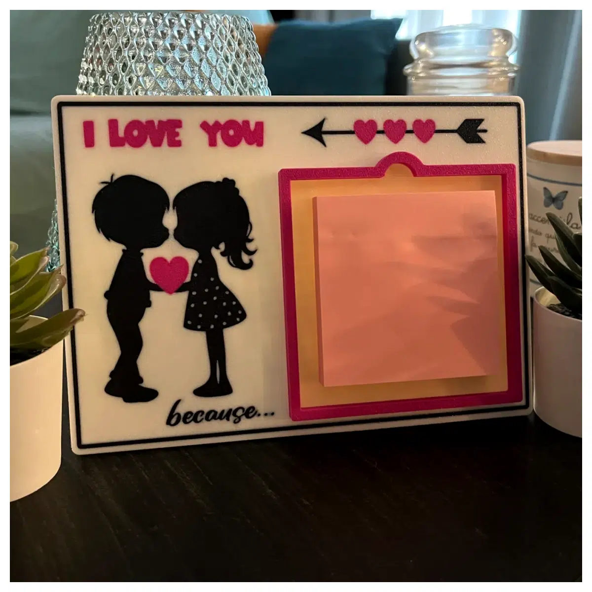 Couple Anniversary Gift Magnetic Romantic Keepsake Repair Parts Decoration Accessories Memory