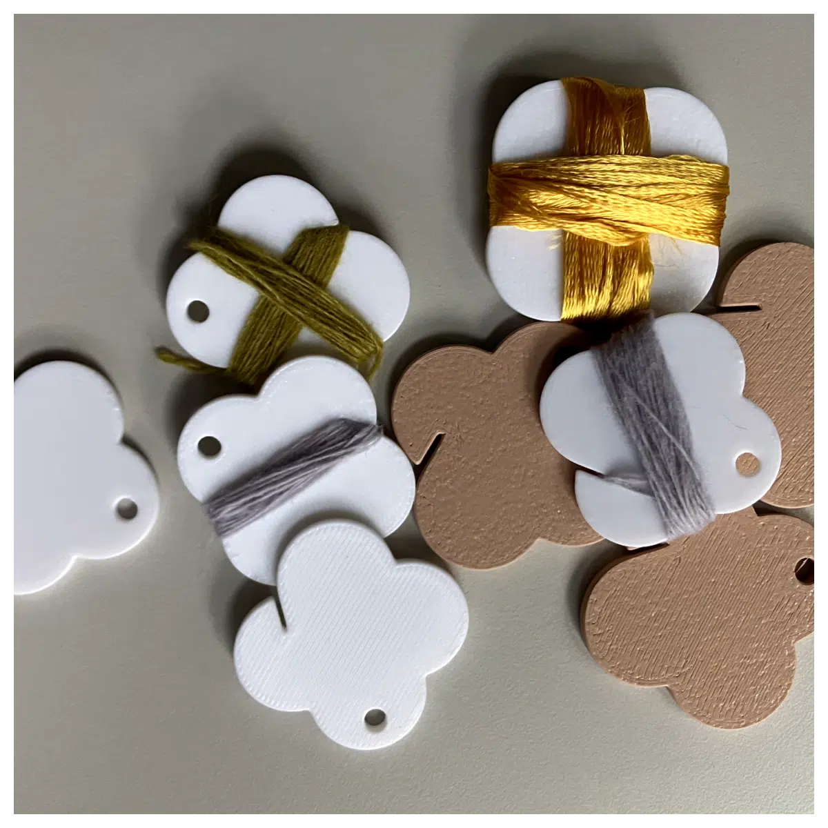 Embroidery Reel Stand Sewing Tools Embroidery Frame Unwinding Tool Needle Thread Organizer Embroidery Accessories