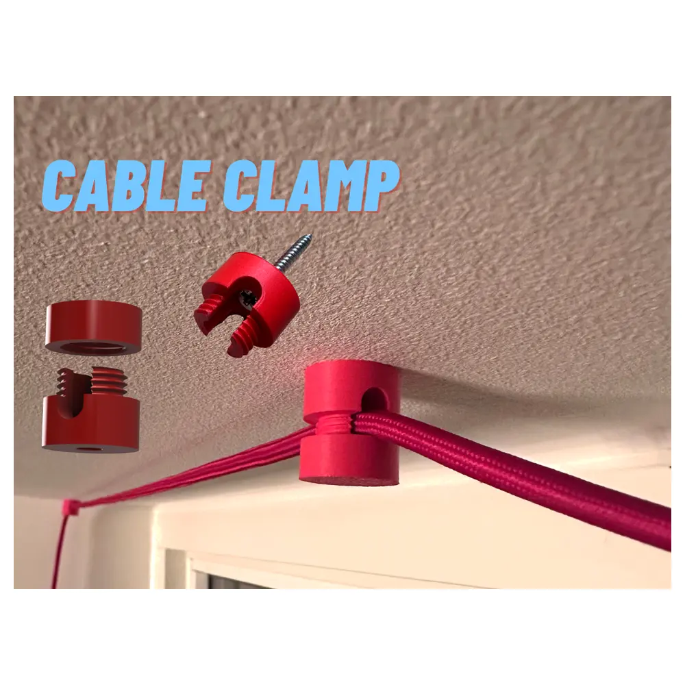 Cable Clips Wall Ceiling Mount Cable Management System Cable Installation Hooks Insulators Parts Repair Maintenance