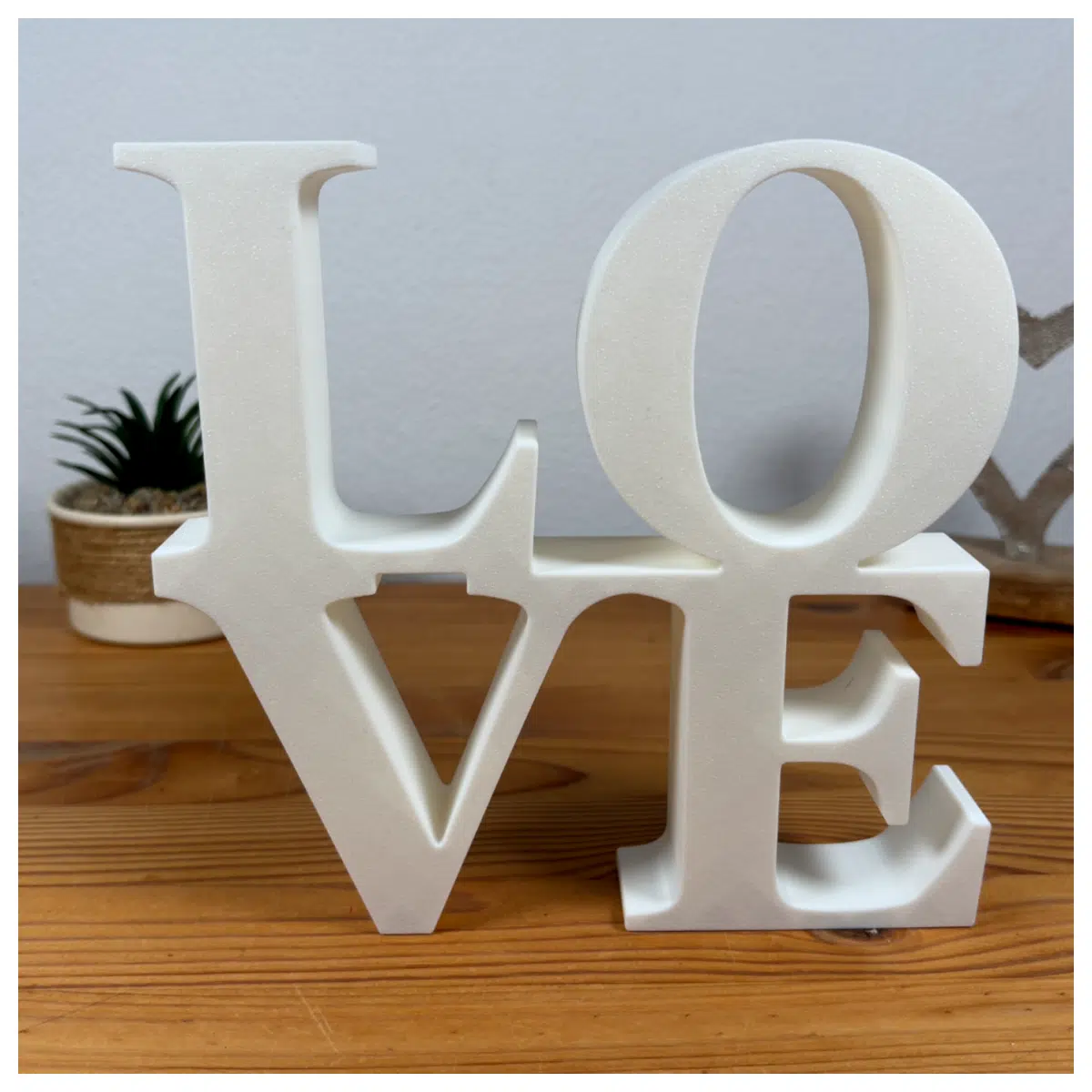 Couple Gift Engraved Decorative Figurine Anniversary Present Romantic Home Decor Personalized Keepsake