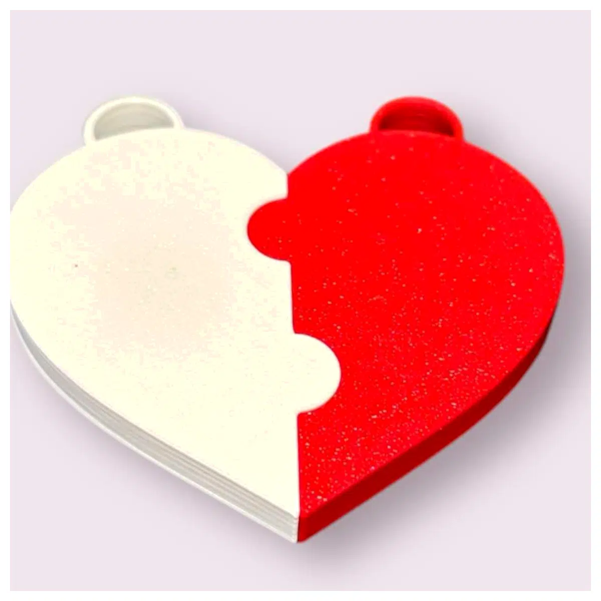 Valentine s Day Puzzle Keychain Gift Keepsake Romantic Anniversary Gift Creative Decoration