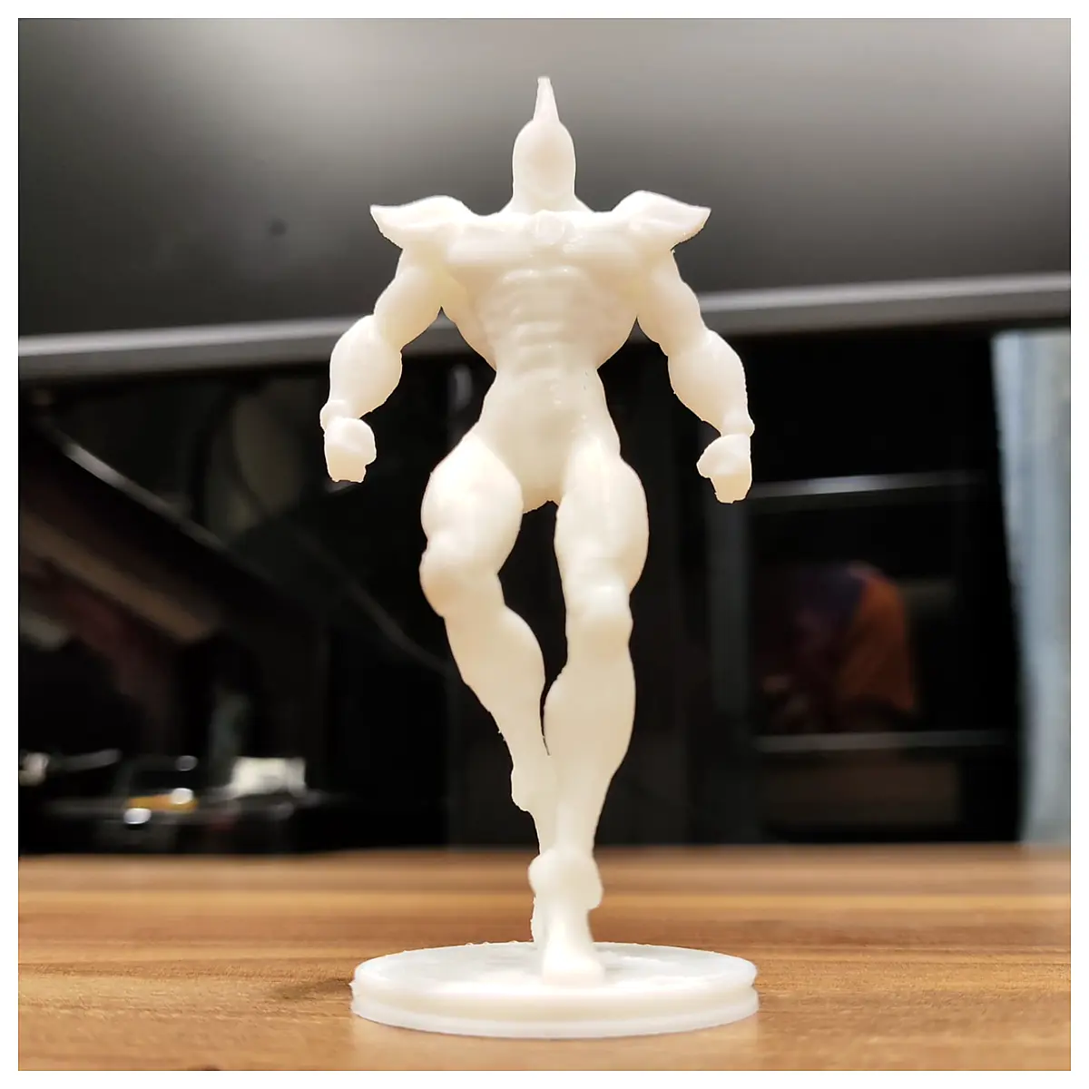 Hero Elementalist Noah Figure Base Set Model Toy Collectible Display Piece Assembly Puzzle Game