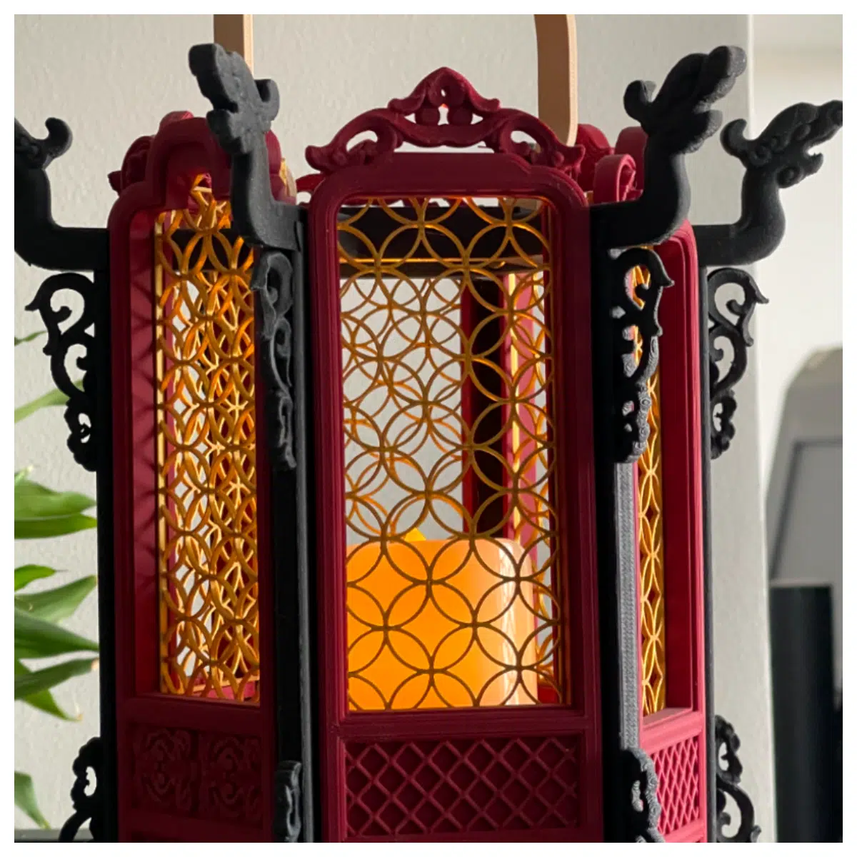 High Precision New Style Gong Lantern Traditional Decor Home Lighting Festival Gift Lantern Accessories Lantern Styles