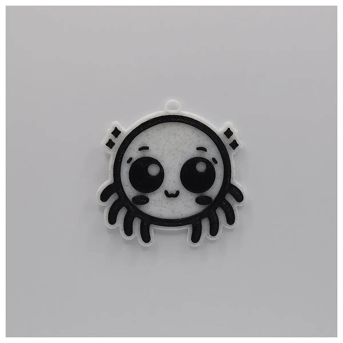 Cute Spider Keychain Mini Decoration Craft Toy Hanging Charm Spider Figurine Spider Decor