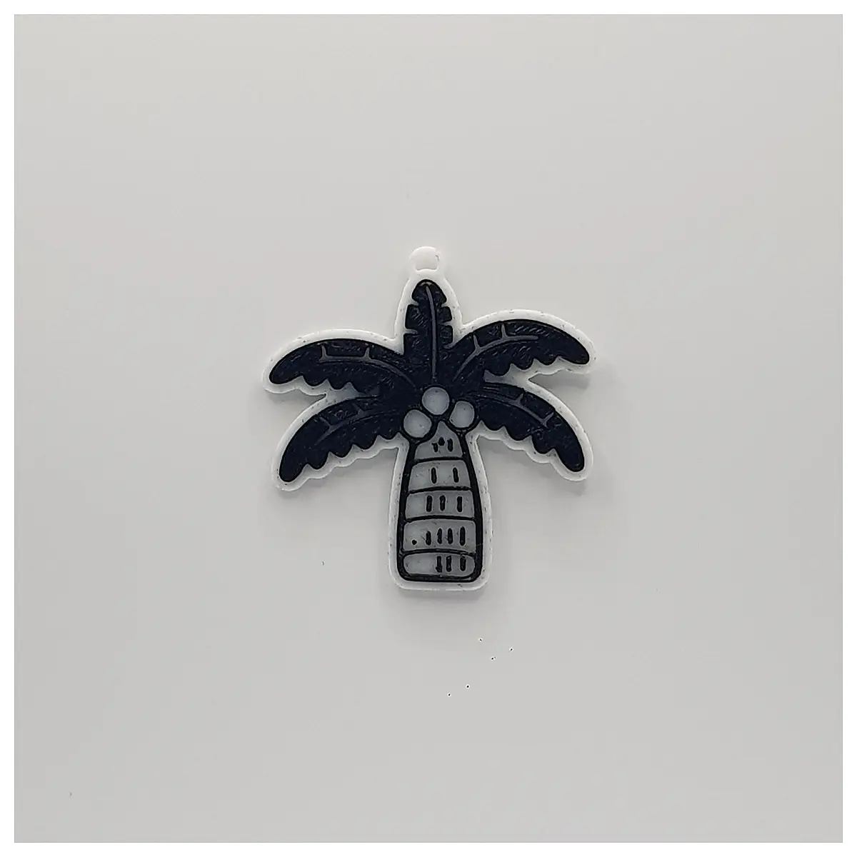 Palm Tree Keychain Leaf Decoration Phone Case Accessory Palm Tree Gift Branch Keychain Tree Charm Outdoor Decor