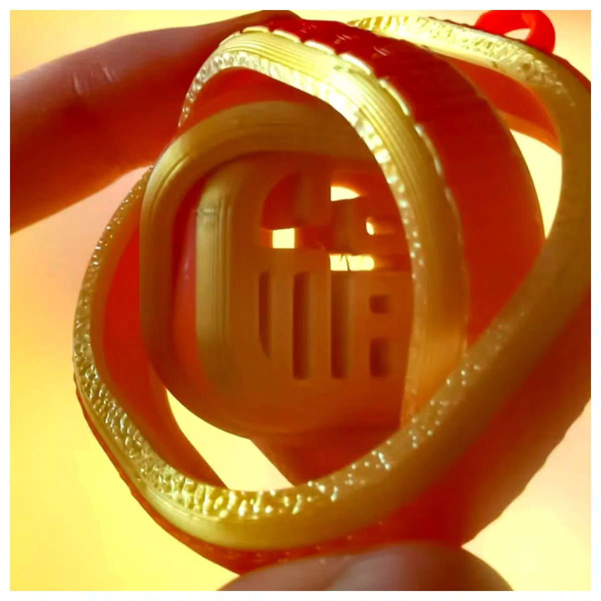 Round Coin Shape Keychain Stress Relief Toy Fun Anxiety Relief Lucky Character Keychains Gift