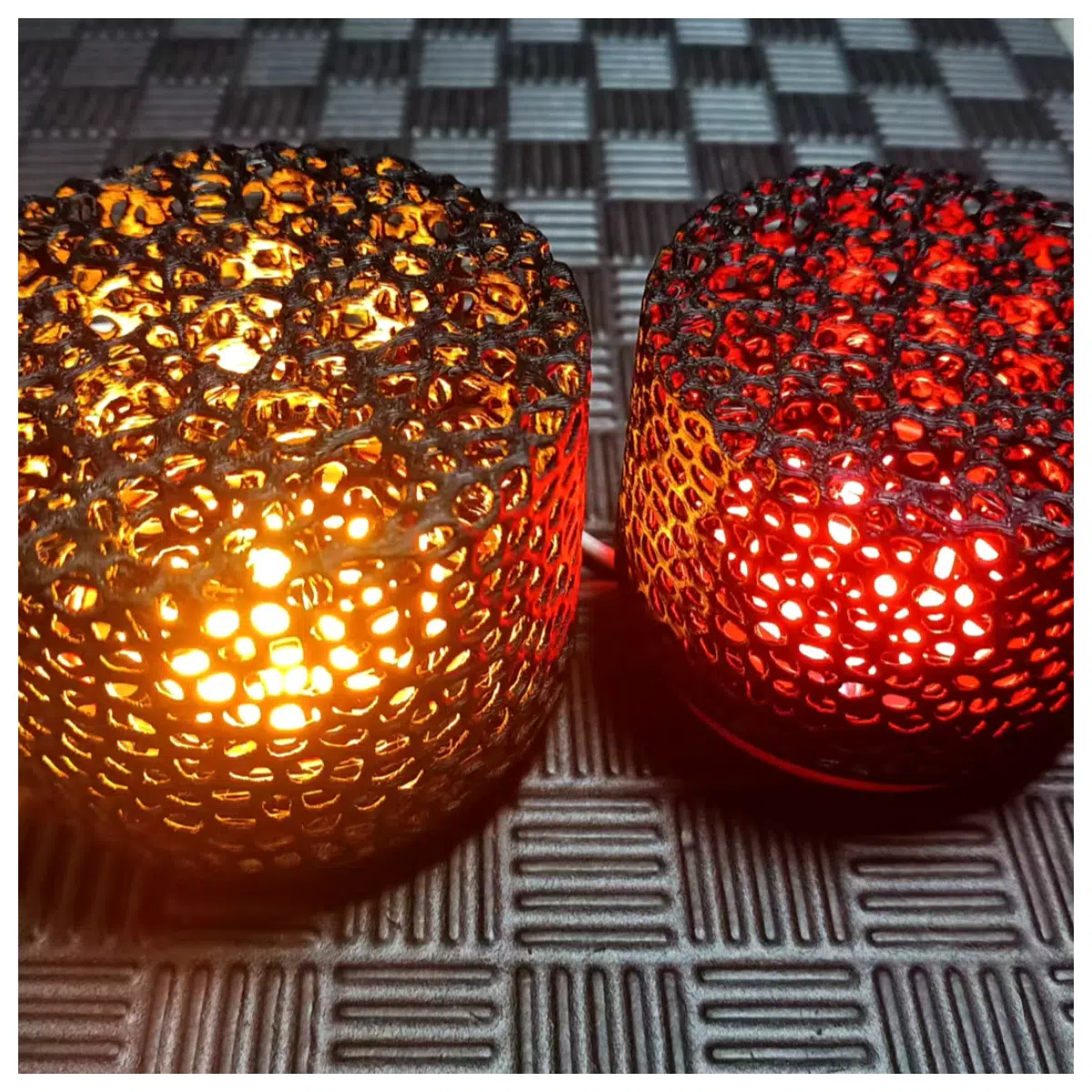 Honeycomb Coal Lantern Mood Night Art Desk Decor Creative Home Lighting