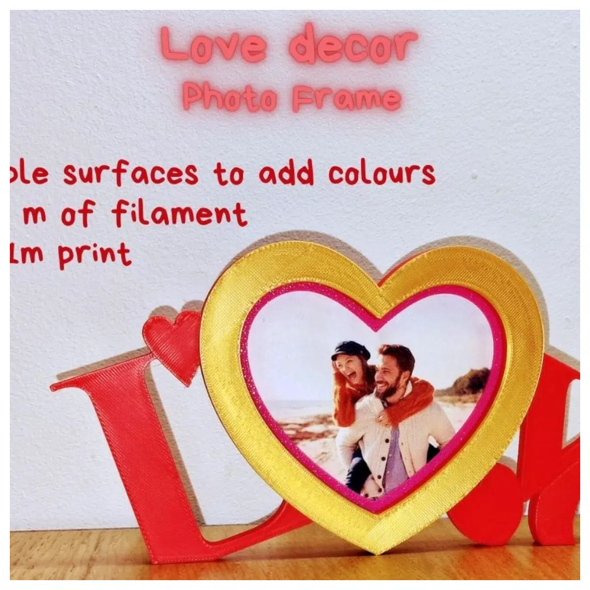 Photo Frame Decoration Frame Making Template Creative Gift Memorial Electronic Frame Multifunctional Electronic Frame