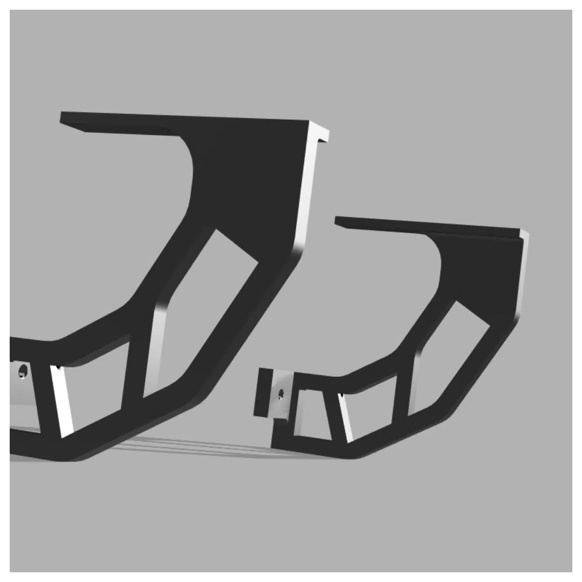 Spoiler Lip Shelf Support Bracket Installation Support Fixing Car Roof Rack Universal Accessories Car Spoiler Parts