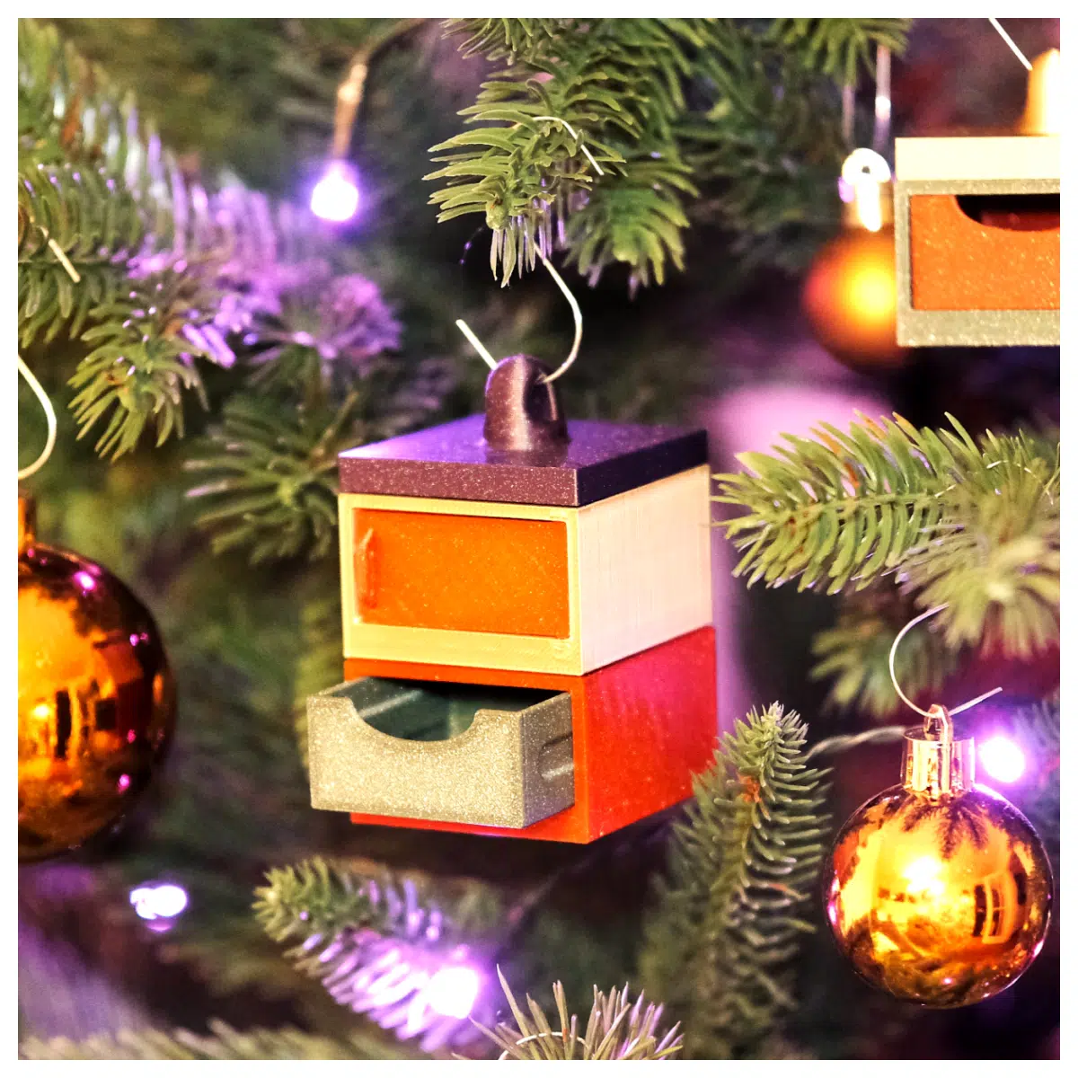 Christmas Tree Ornament Blocks Festive Decoration Building Blocks Kids Toy Christmas Gift Ideas Holiday Decor