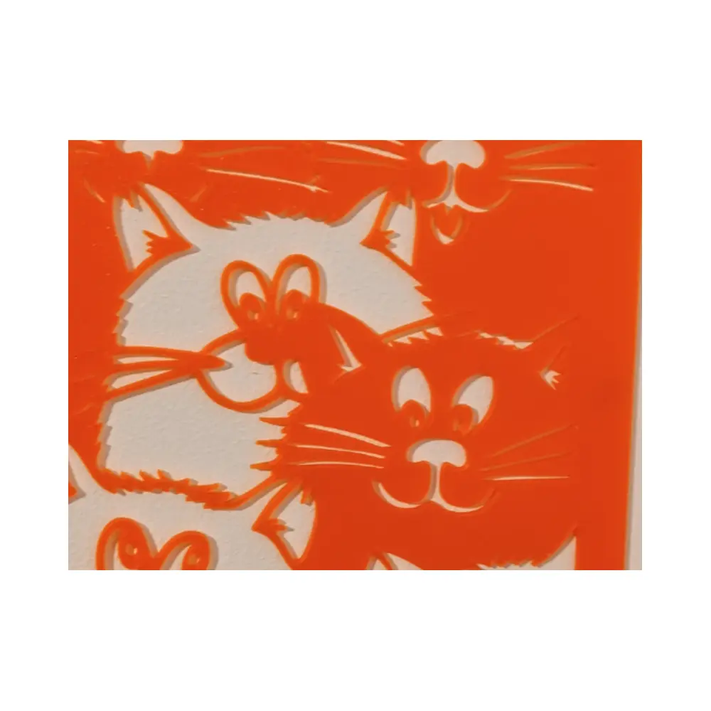 Cute Cat Wall Decor Wall Stickers Cat Painting Indoor Decorations Wall Art Creative Home Decor