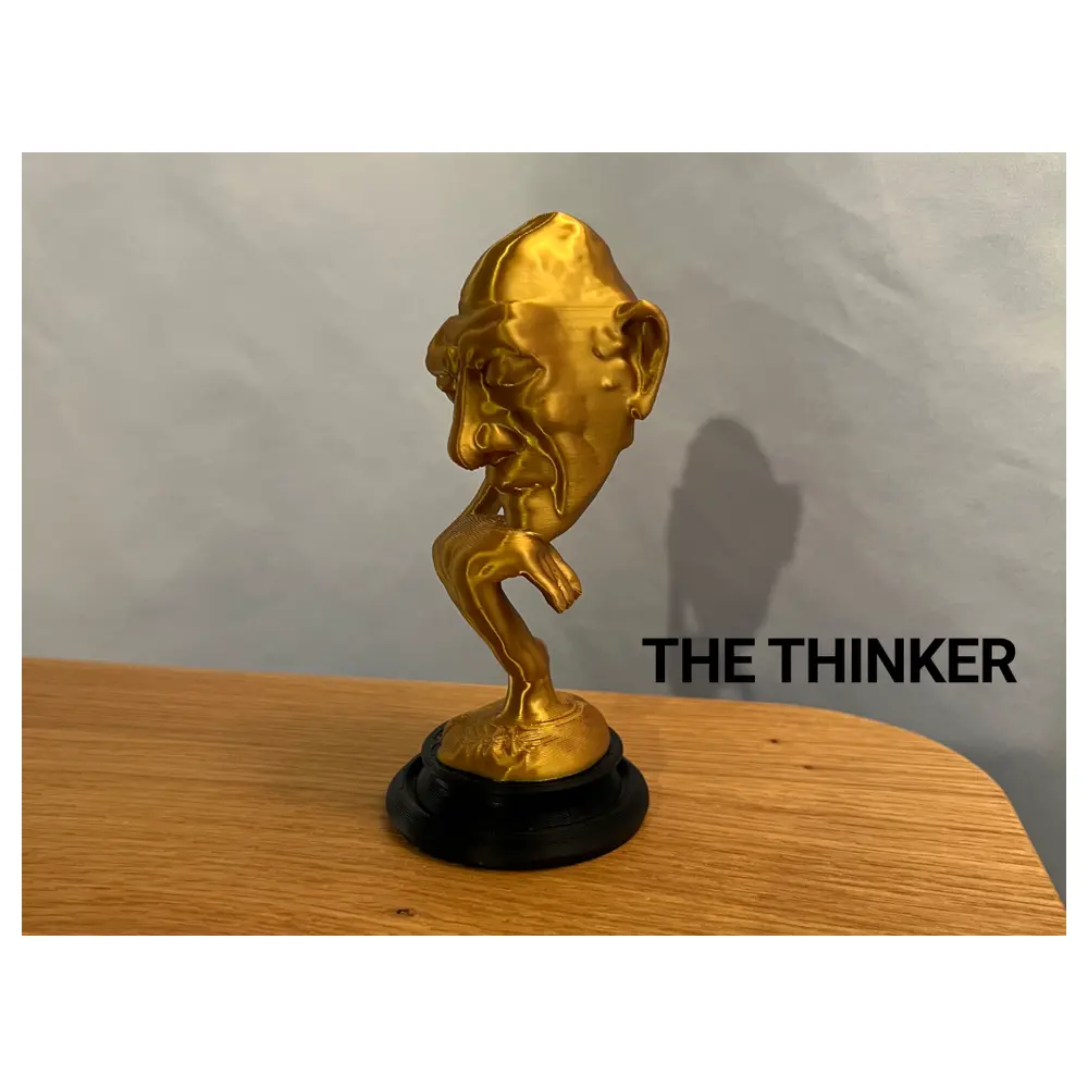 Philosopher Statue Art Figurine Home Decor Sculpture Modern Art Collectible Decorative Piece Art Sculpture