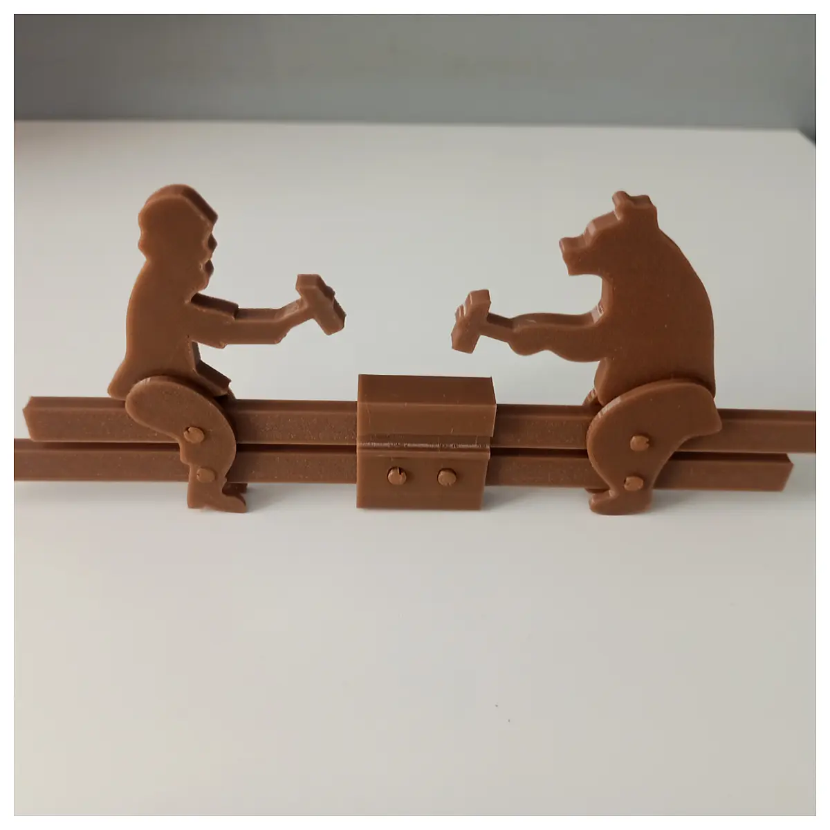 Blacksmith Russian Toys Handcrafted Wooden Toys Children s Toys Russian Toys Import Toys Toy Parts Collectible Toys