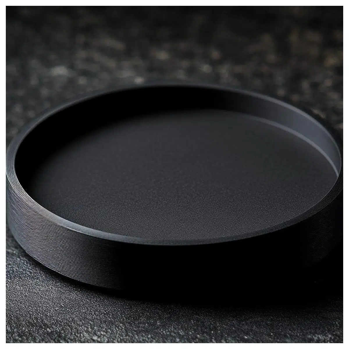 Black Decorative Tray Display Vase Accessories Home Decor Tabletop Organizer Shelf Display Stand