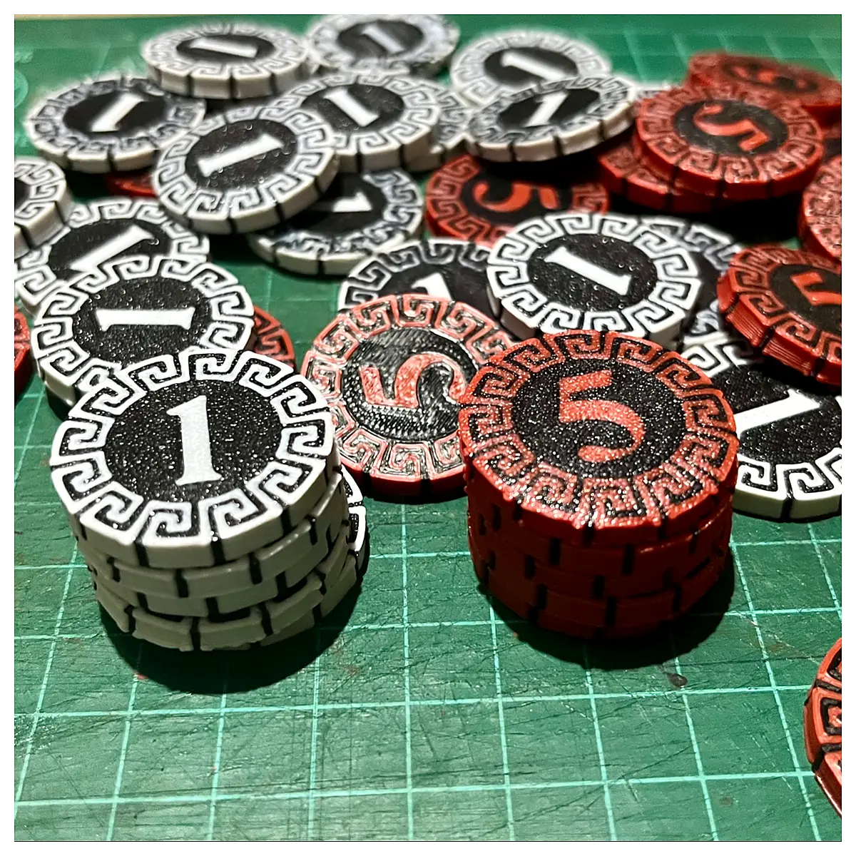 40mm Poker Chips Gambling Game Accessories Poker Chips Chips Multi Bulk Quantity