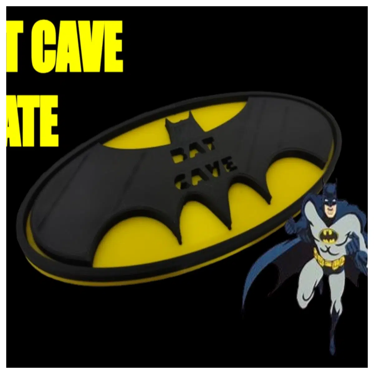 Bat Cave Printing Board Template Wall Decals DIY Decor Wall Art Creative Painting Drawing Tools Design