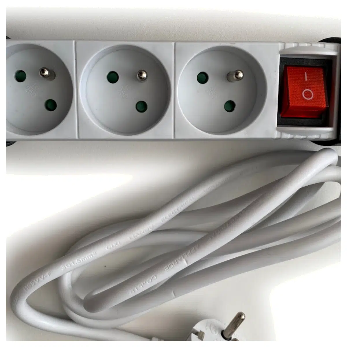 Multi Outlet Holder Power Strip Desktop Charging Station Computer Accessory Multiple Socket Surge Protector Phone Charger Hub