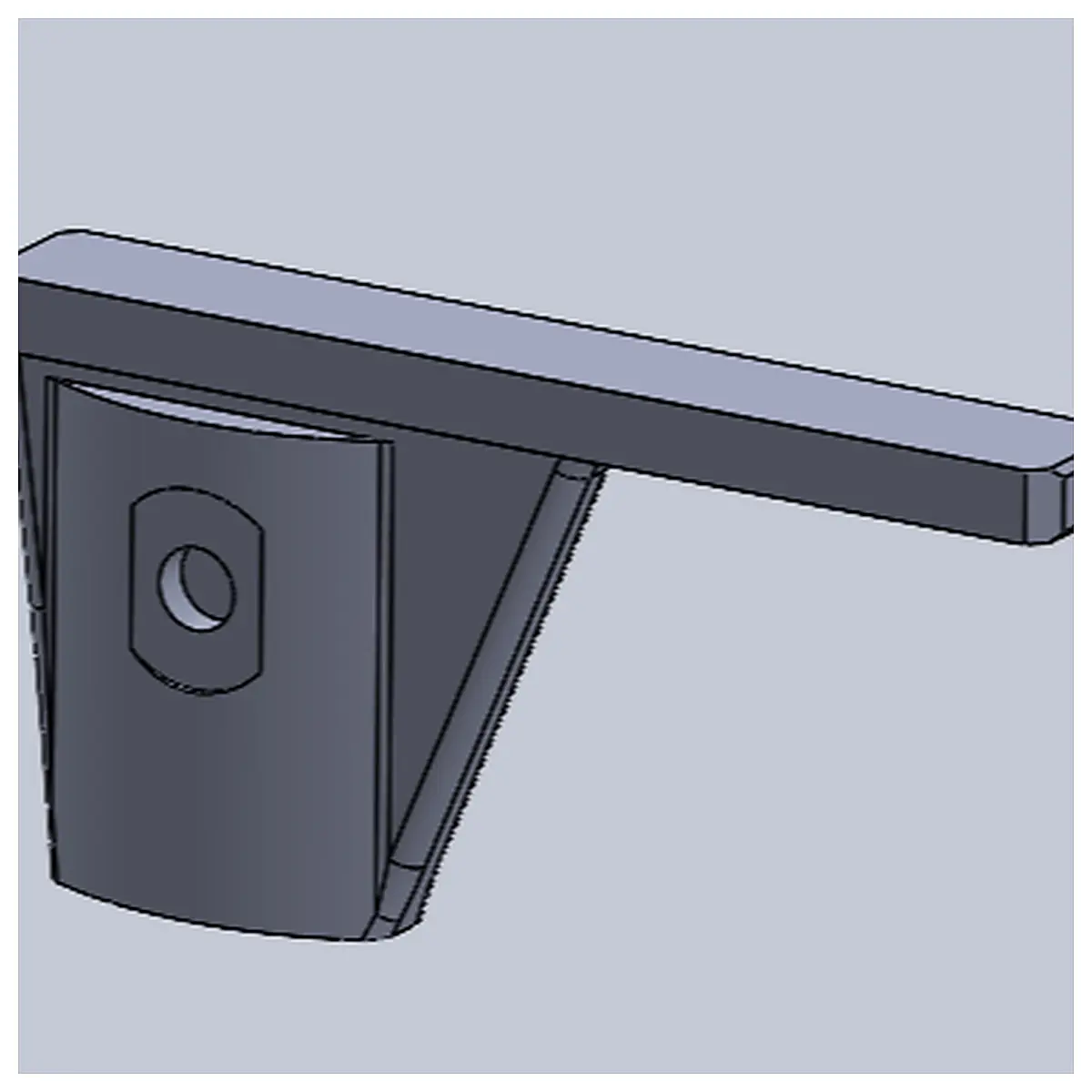 De Wei Rail Adapter 12V 50mm RS-550 Connector Mounting Accessory Compatibility