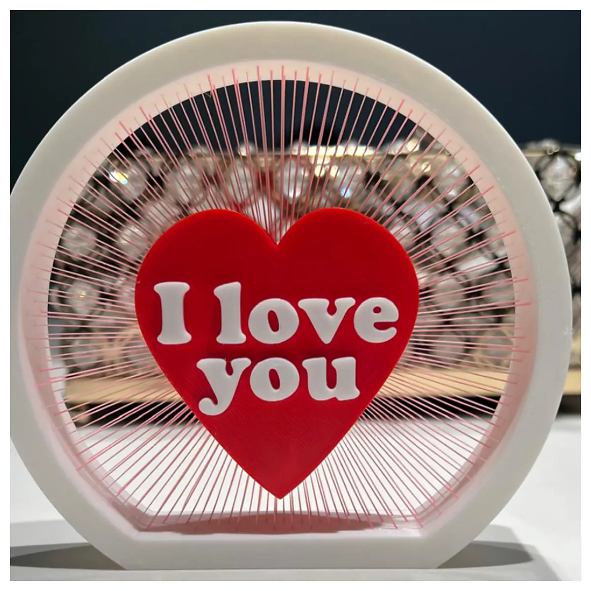 Valentine s Day Decoration Romantic Hanging Lights Festive Gift Decor Creative Ornament