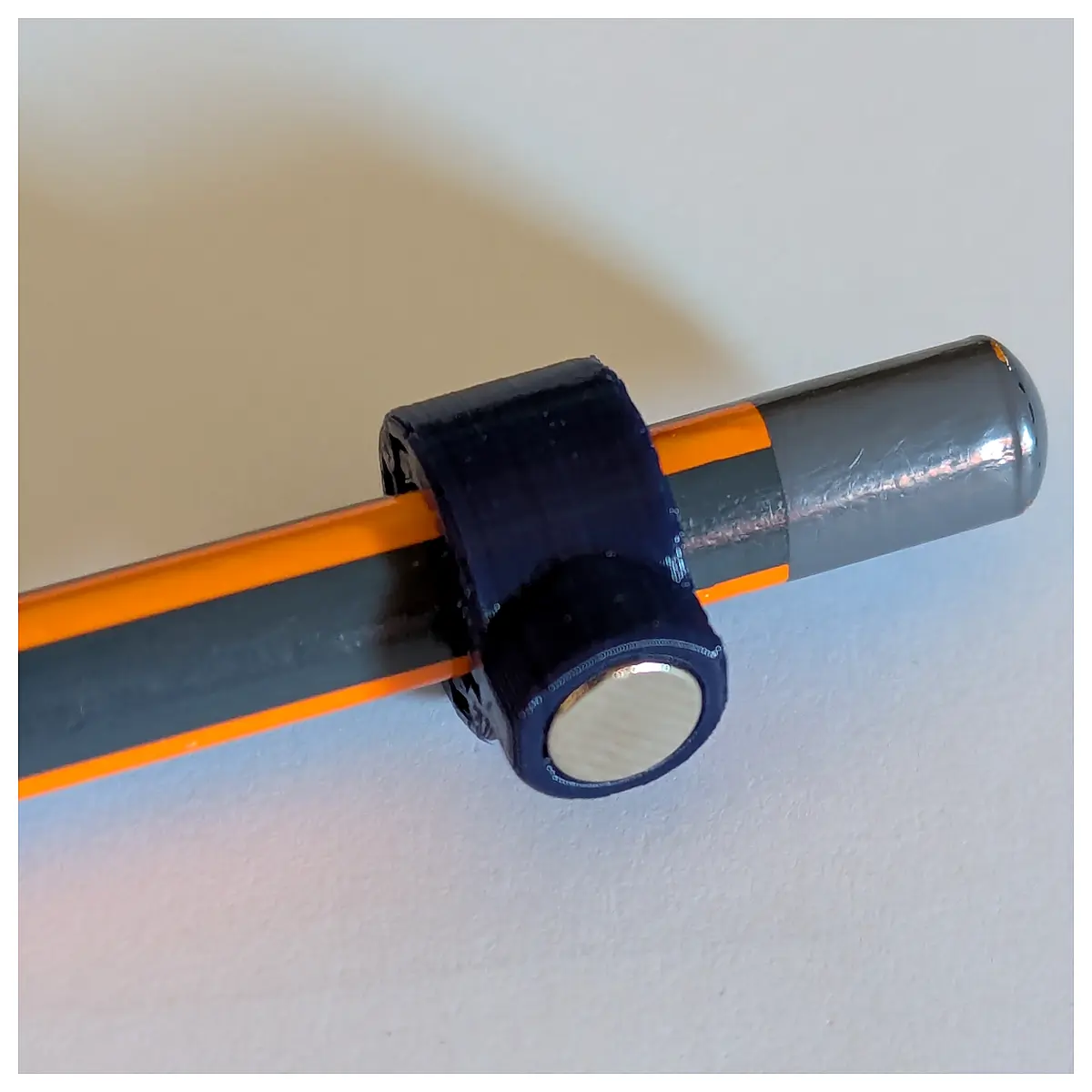 Magnetic Pencil Holder Clip Magnetic Clamp Pen Case Pen Parts Magnetic Plate Fast Grip