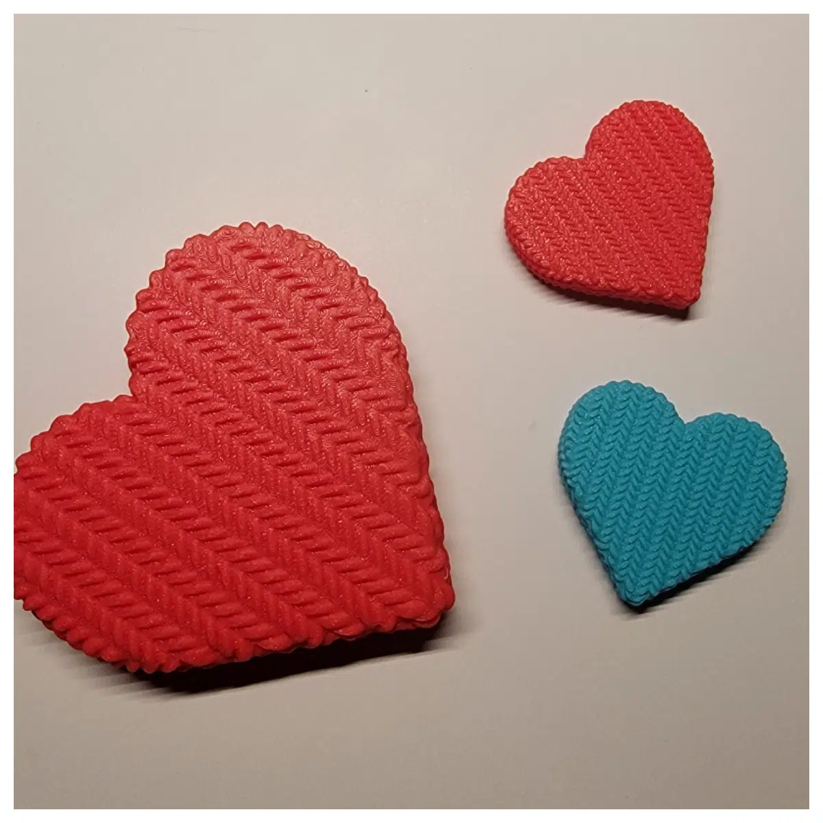 handmade crochet pendant necklace for girlfriend valentines day gift knitted love charm jewelry