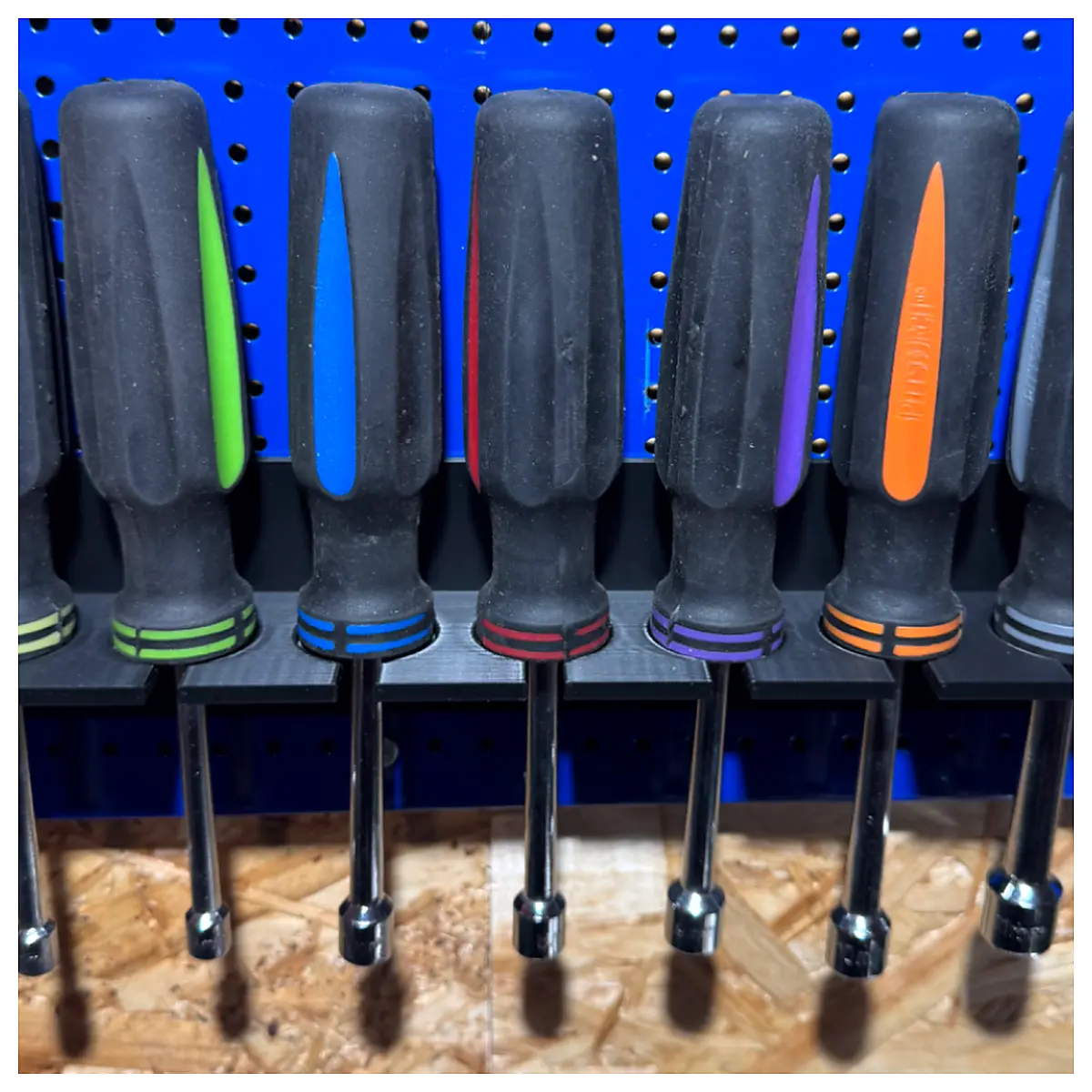 Nut Driver Holder Screw Driver Rack Assembly Rack Tool Rack Repair Rack Screw Driver Accessories