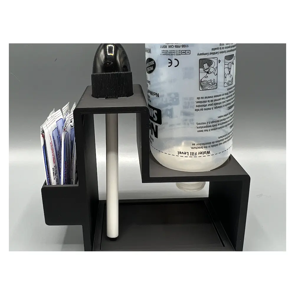 Nasal Rinse Bottle Holder Support System Nasal Irrigation Aid Sinus Cleaner Spray Bottle Holder Relief Nasal Congestion