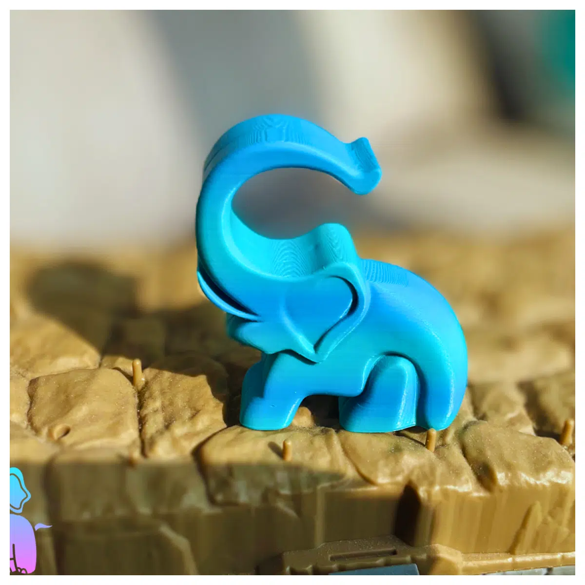 Elephant Model Home Decor Art Sculpture Decorative Figurine Elephant Art Fun