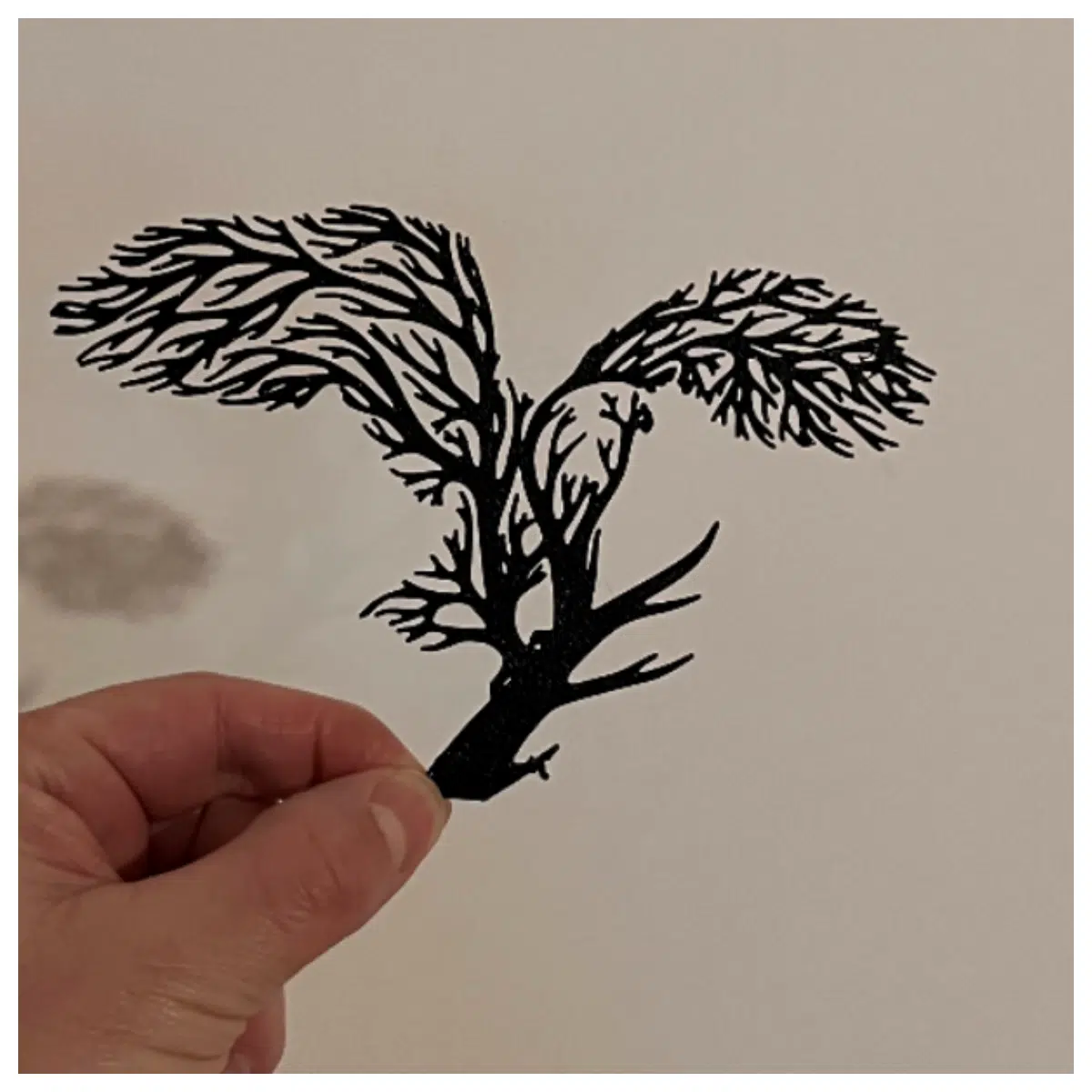 Wall Art Tree Bird Painting Indoor Decorations Forest Wall Decor Nature Artwork Hanging Picture Tree Leaf Designs Modern Home Decor