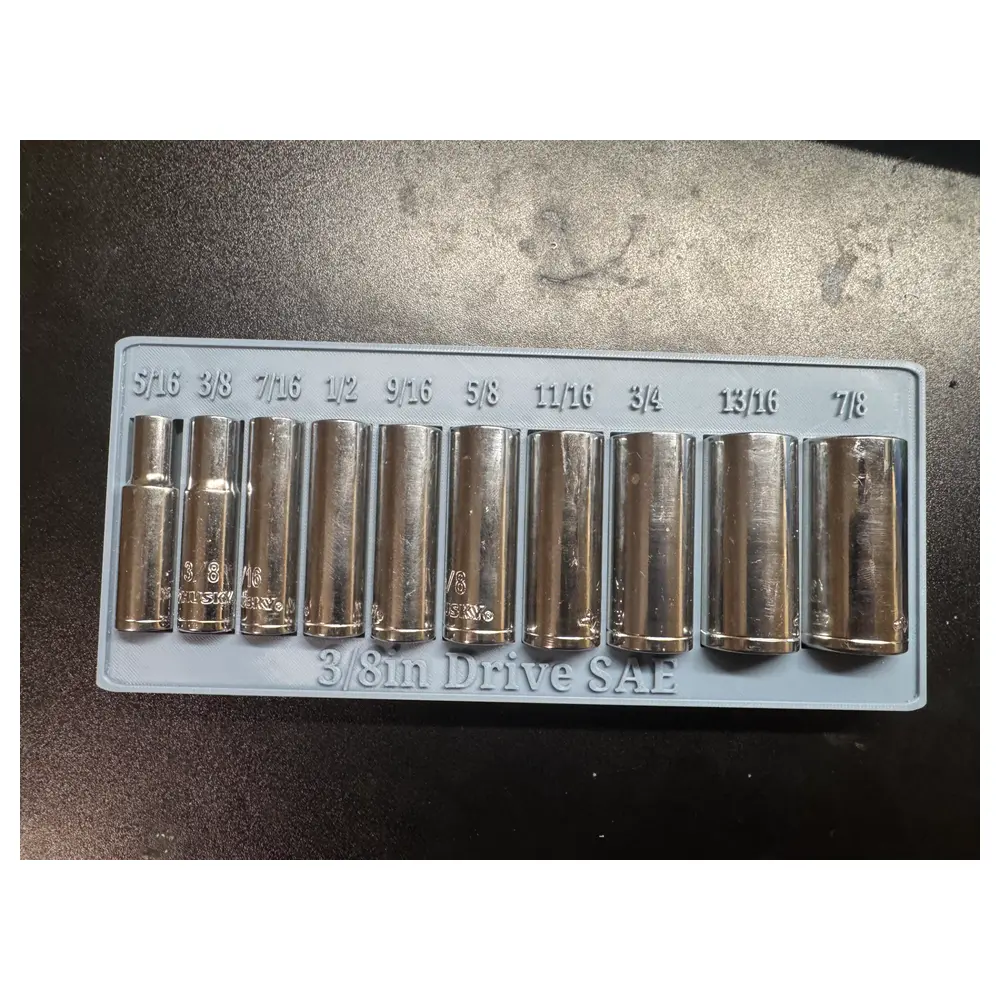 Deep Well Socket Set 38 78 Inch SAE Driver Well Drilling Accessories Drill Tools Depth Socket
