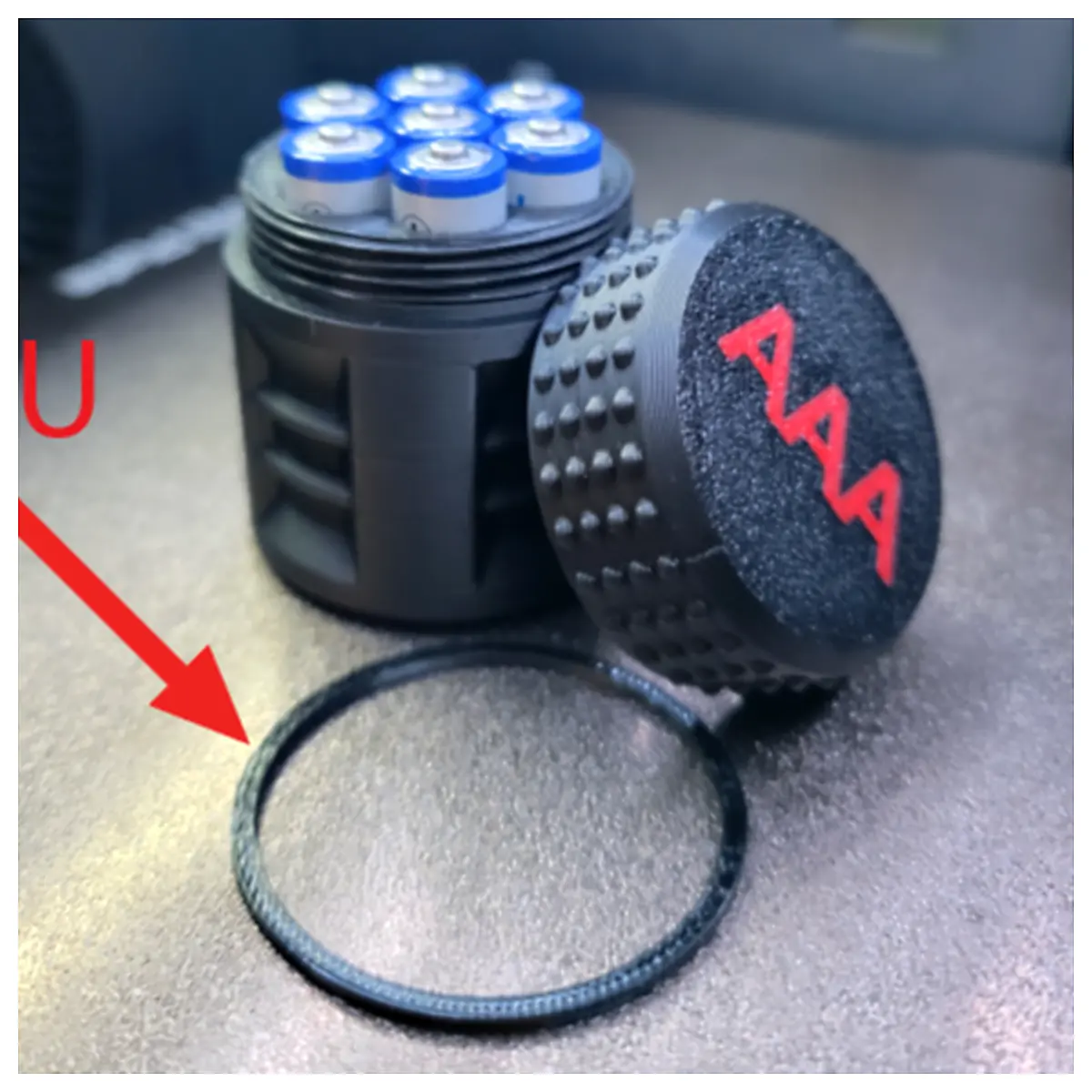 AA Battery Case AAA Battery Case Battery Storage Box Battery Organizer Charging Battery Box Battery Storage