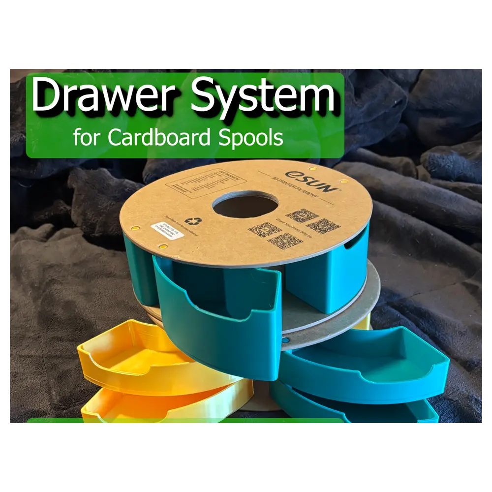 Cardboard Drawer Cable Reel System Drawer Tool Box Parts Repair Accessories Mechanical Tools