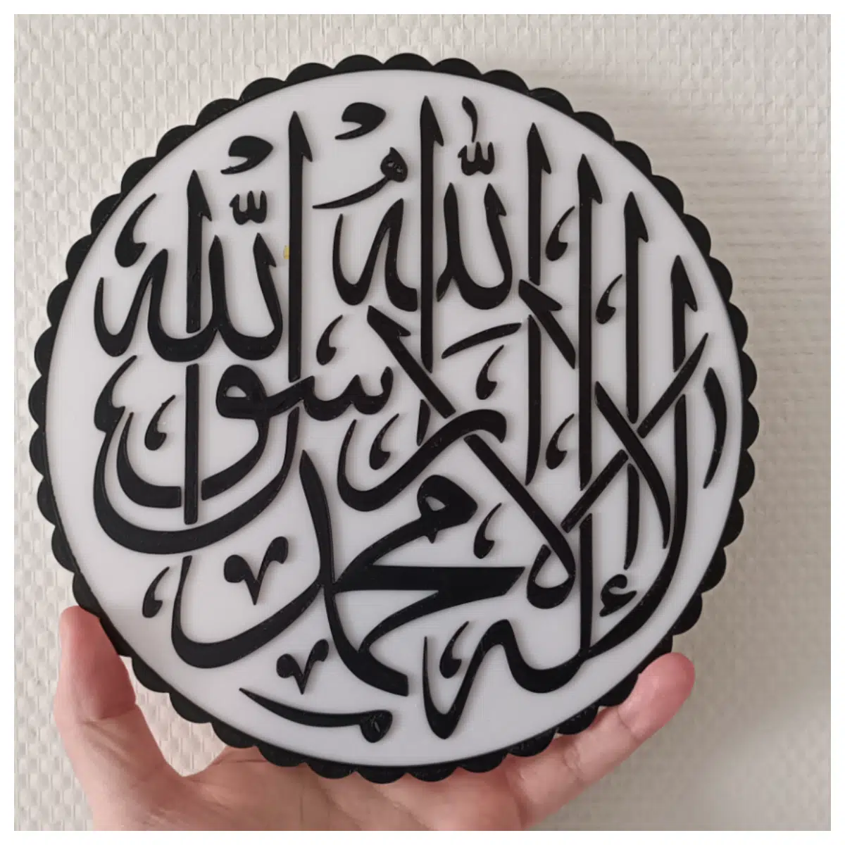 Islamic Art 3D Wall Decor Panels Religious Wallpaper Ramadan Decor Muslim Home Decoration 3D Wall Stickers