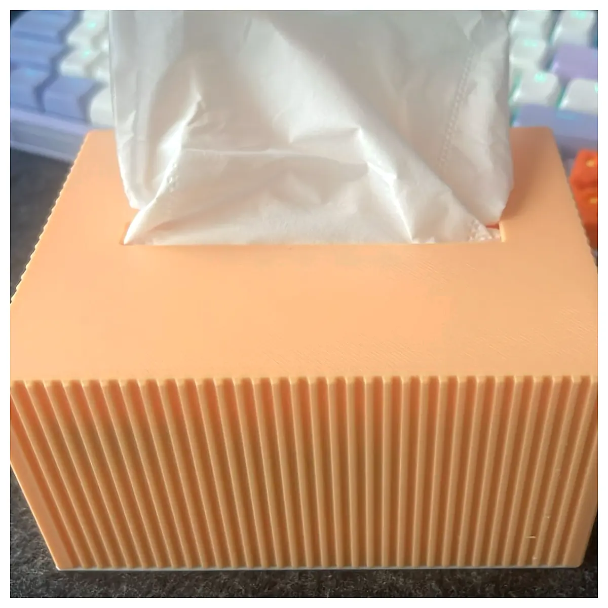 Tissue Box Holder Organizer Universal Tissue Storage Case Removable Portable Desk Office