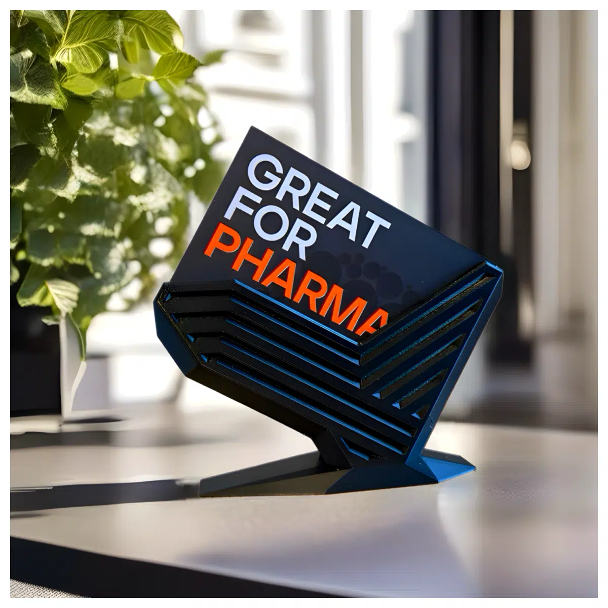 Business Card Holder Desktop File Organizer Standing Display Rack Modern Minimalist Card Holder Document Stand Modern Business Card Holder