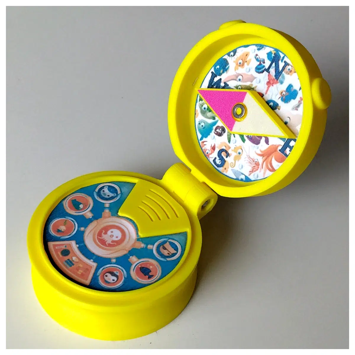 Octopus Compass Toy Submarine Adventure Kids Underwater Exploration Gear Ocean Play Aquarium Accessories