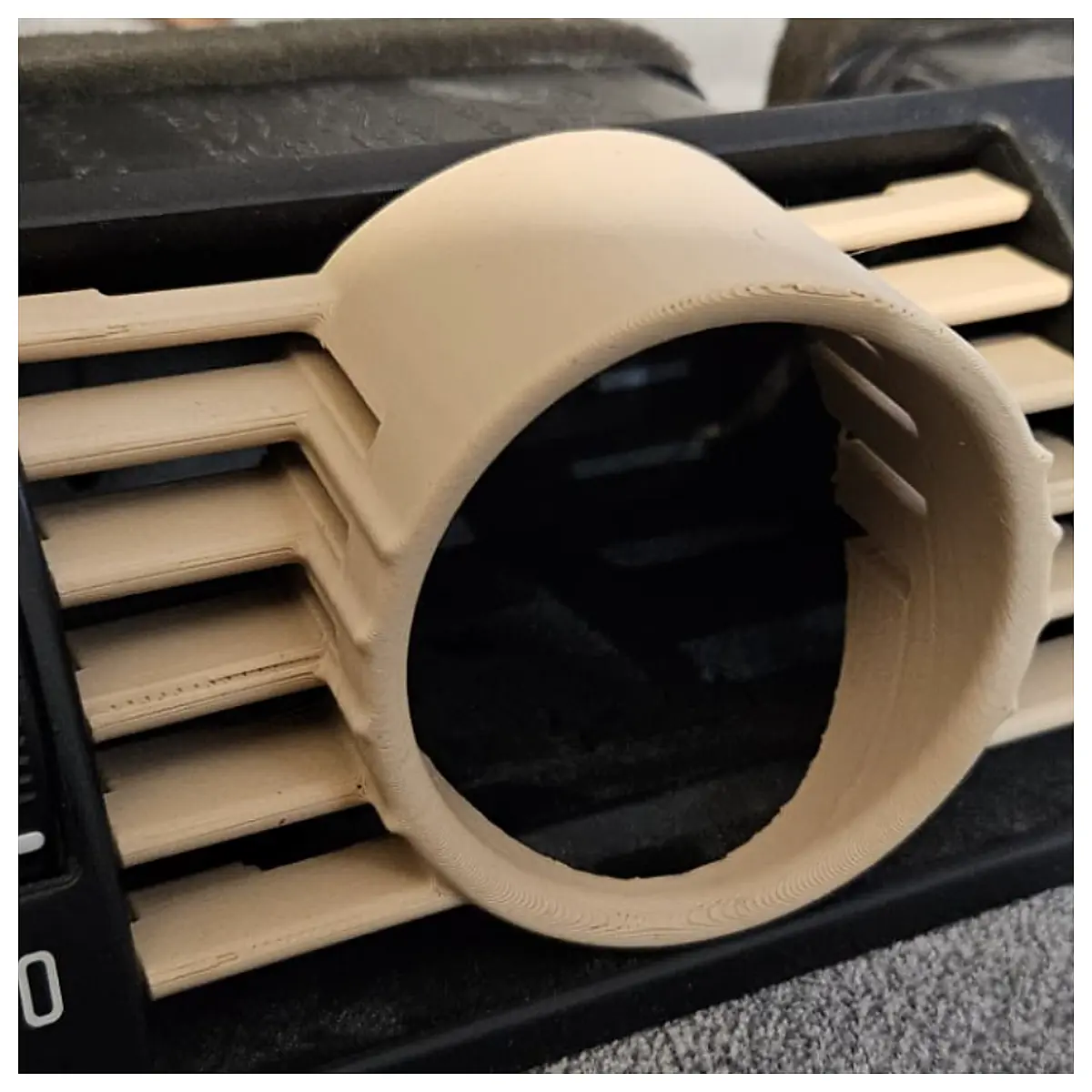 E39 Ventilation Gauge 52mm Car Modification Electronic Parts Cooling Radiator Hose