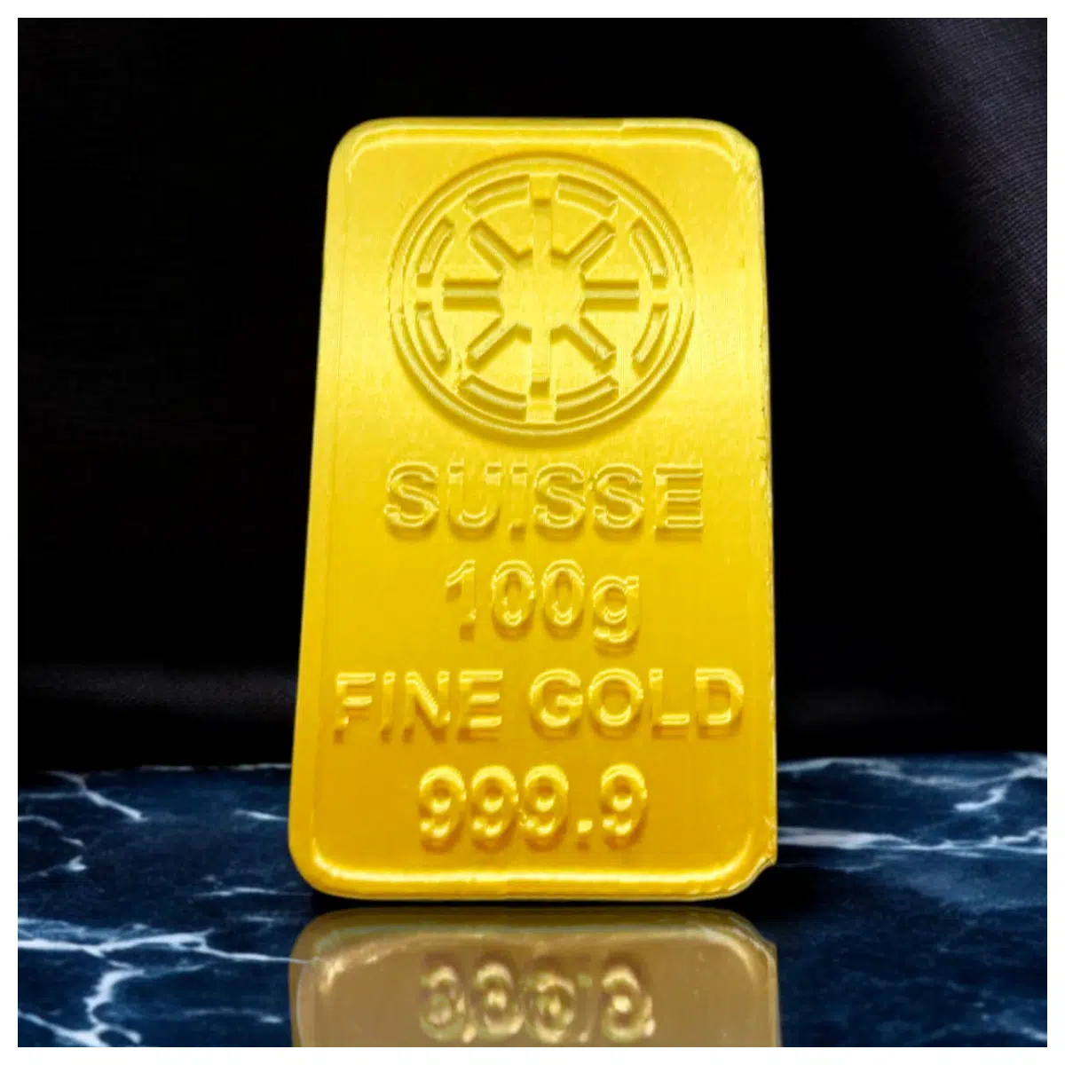 100g Gold Bar Gold Investment Gold Collection Gold Jewelry Accessories Gold Gift Set
