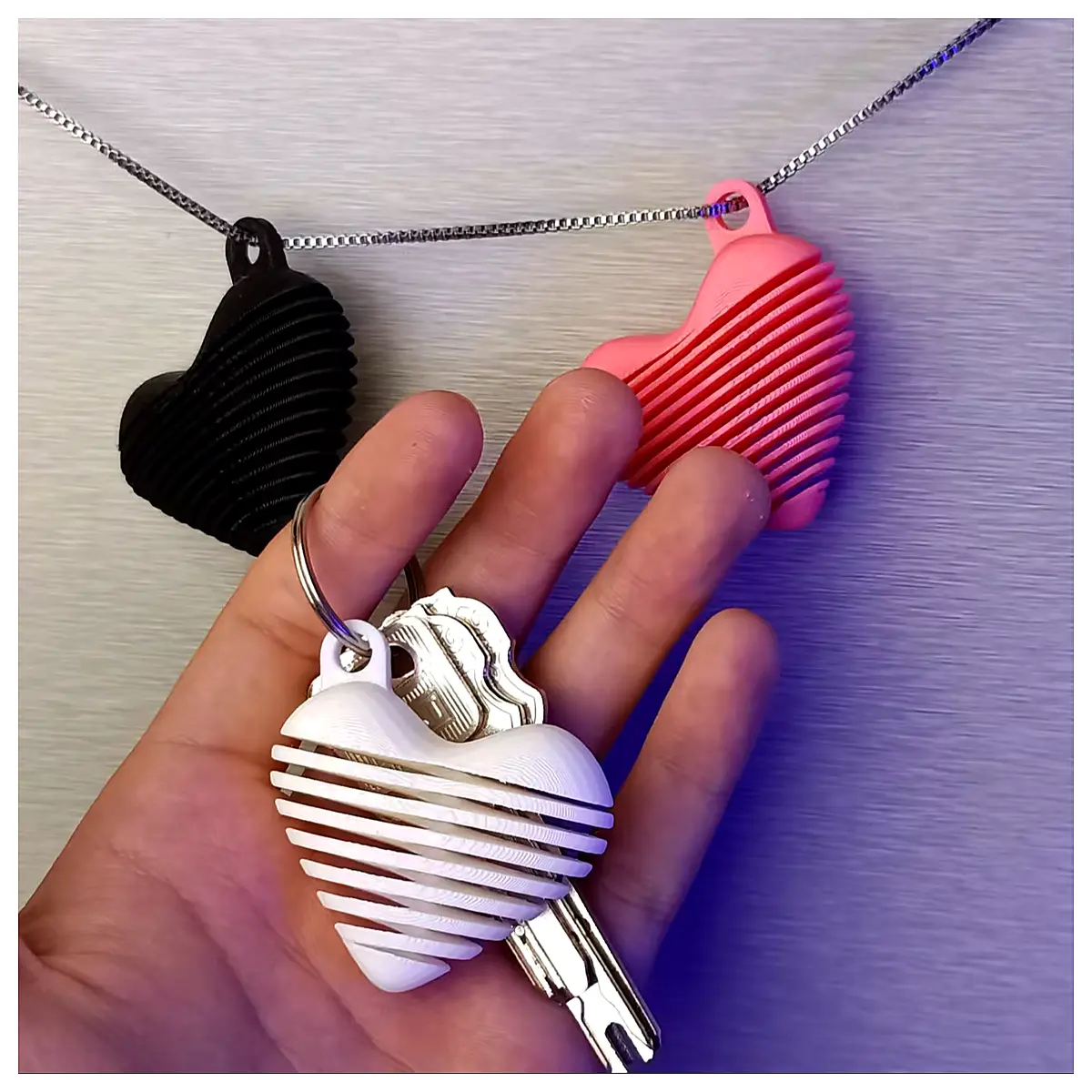 Spring Keychain Car Keyring Emergency Key Chain Key Chain Parts Quick Unlock Spring Key