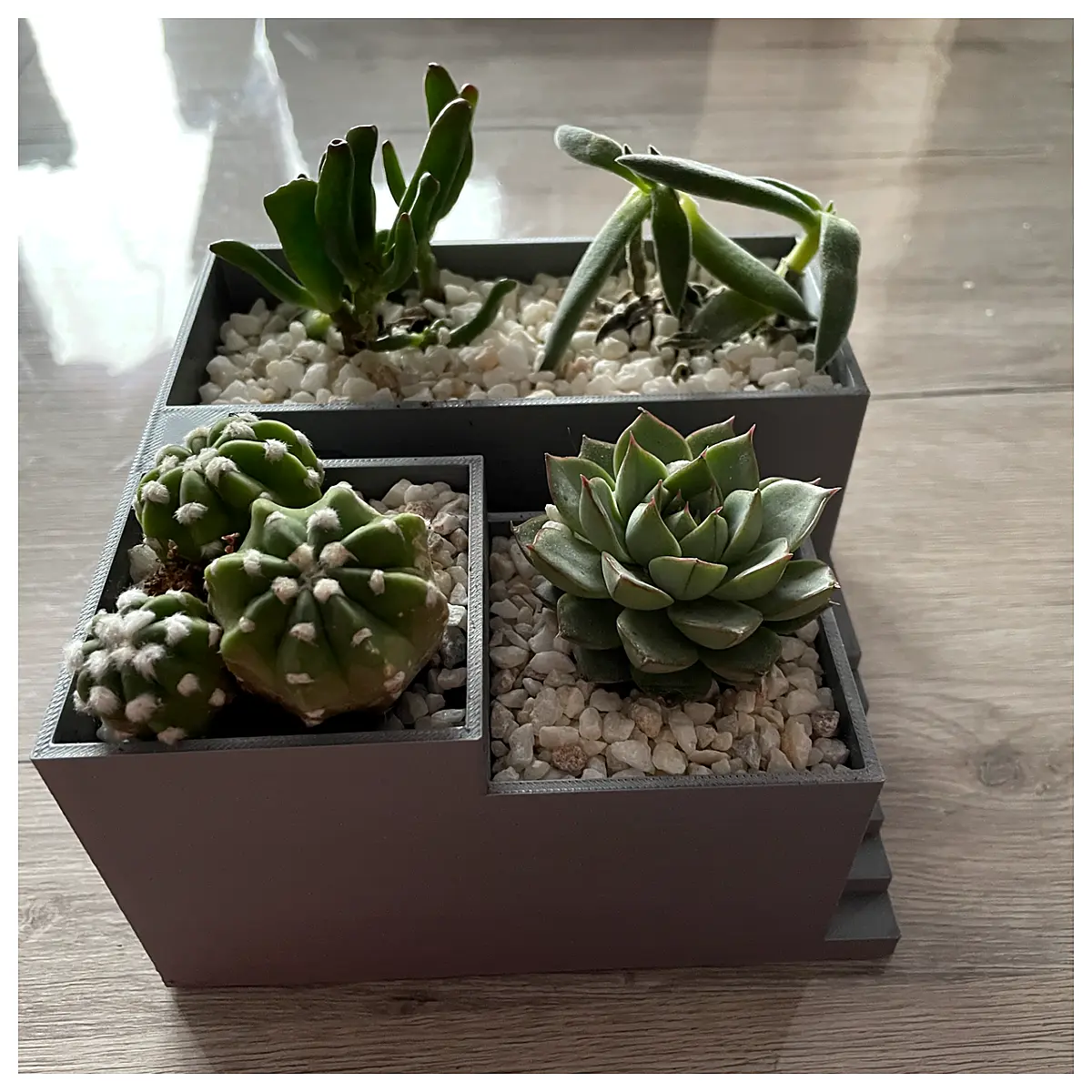 Tiered Step Garden Planter Flower Stand Planting Rack Multi Tiered Planter Gardening Flower Pots