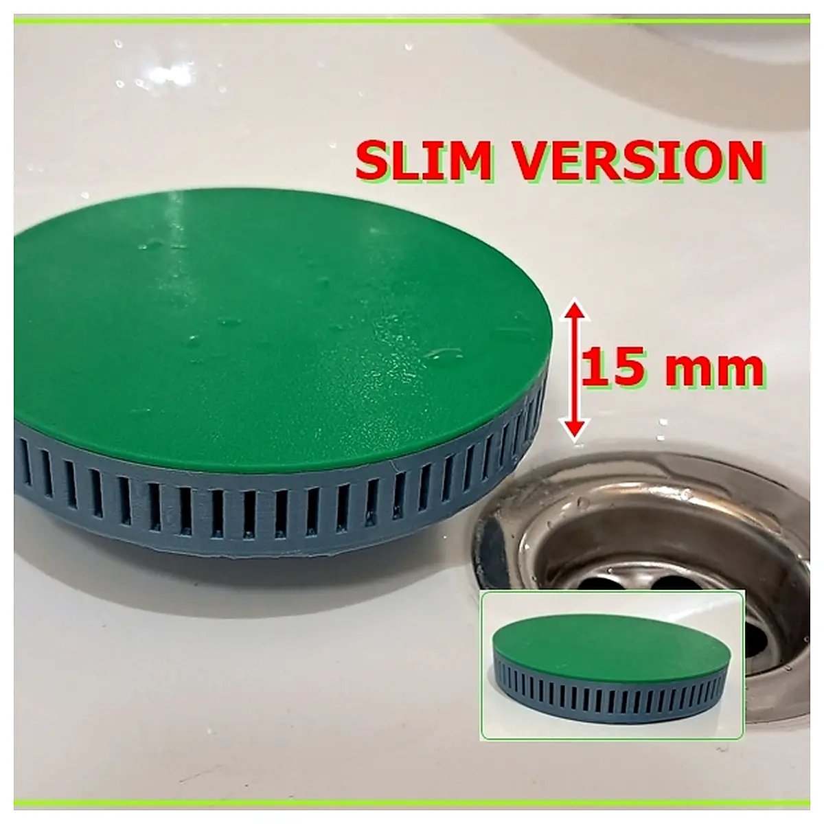 Slim Shower Drain Hair Catcher Filter Hair Stopper Clog Remover Bathroom Accessories Shower Brush