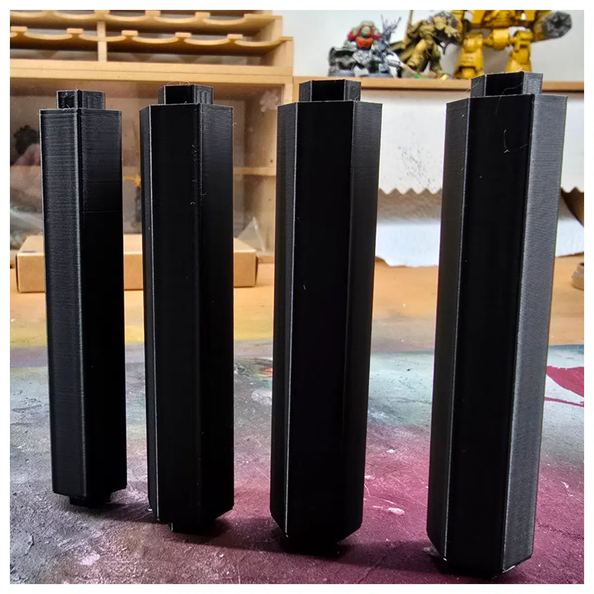 Stackable Voronoi Panels 100mm Dividers Wall Decor Partition Design Interior Space Separation Versatile Board