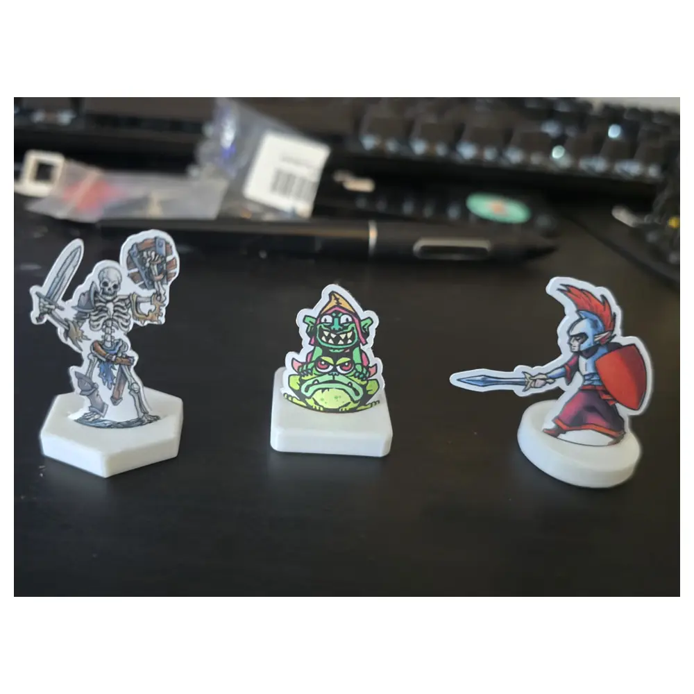 Miniature Model Base Set Tabletop Gaming Bases RPG War Game Bases Accessory Stand